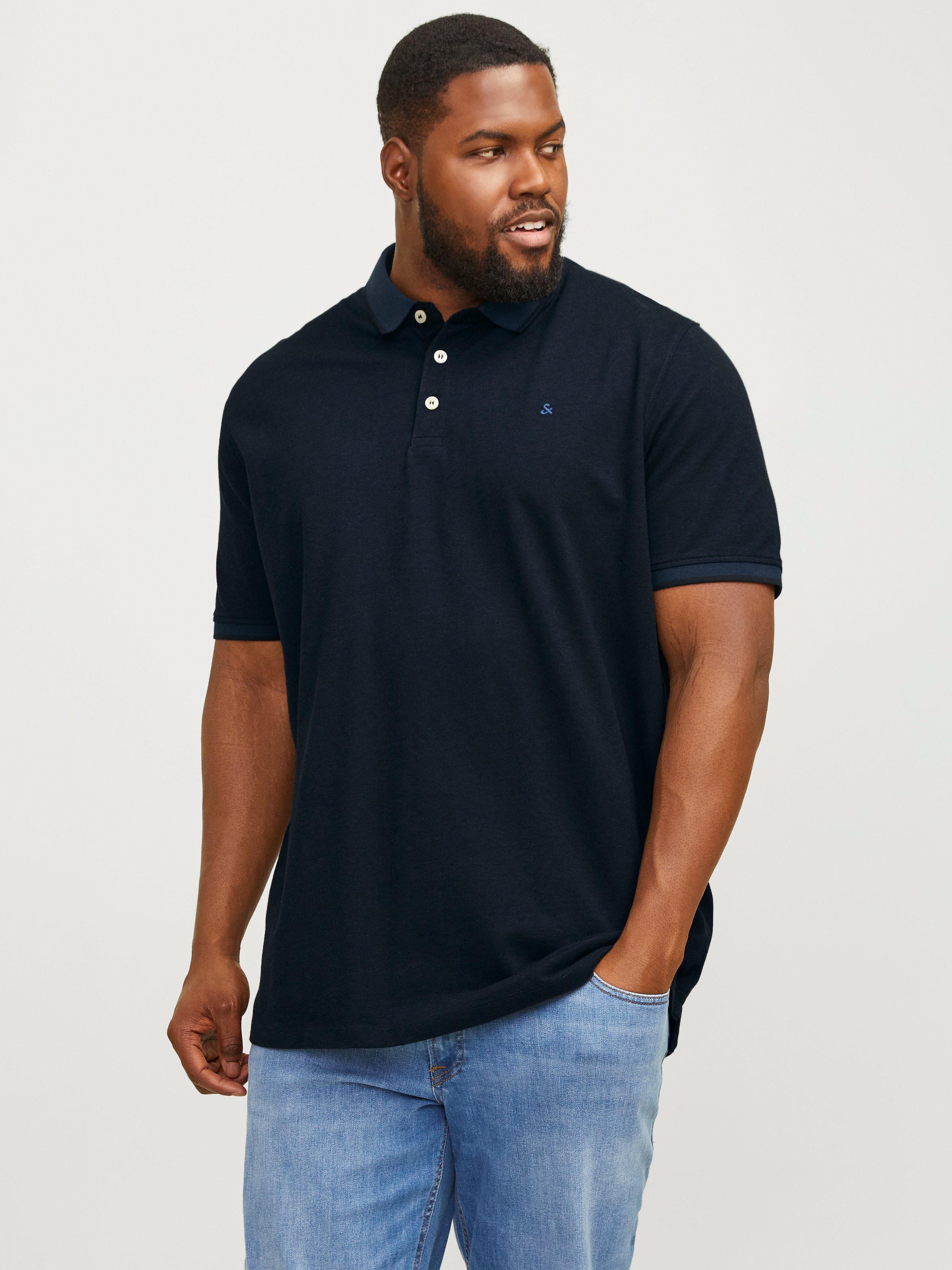Jack & Jones PlusSize Poloshirt »Paulus Polo«, bis Grösse 6XL