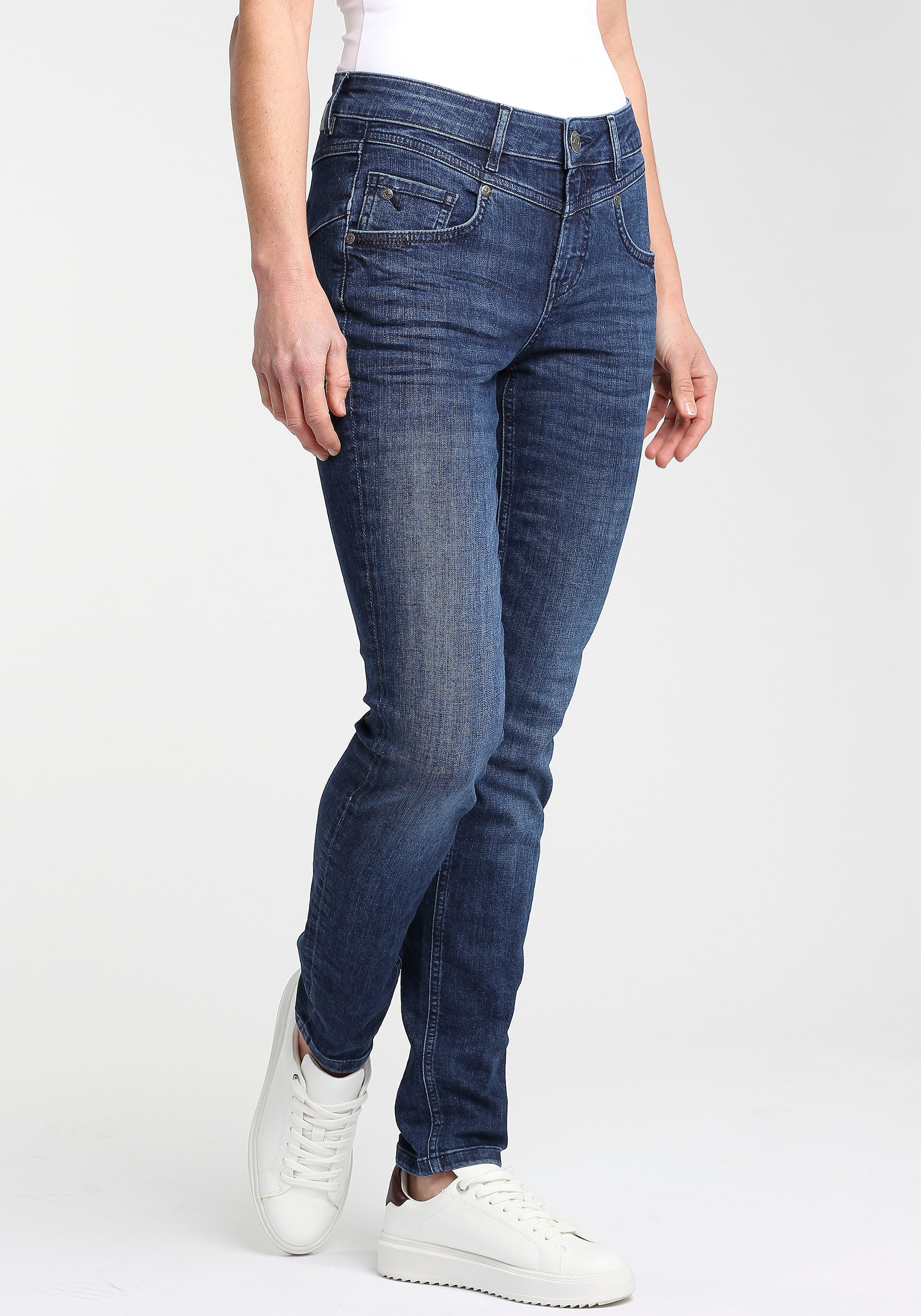 GANG Skinny-fit-Jeans »94MARISSA«, mit vorn bestellen Jelmoli-Versand online bei & Schweiz V-Passe hinten modischer