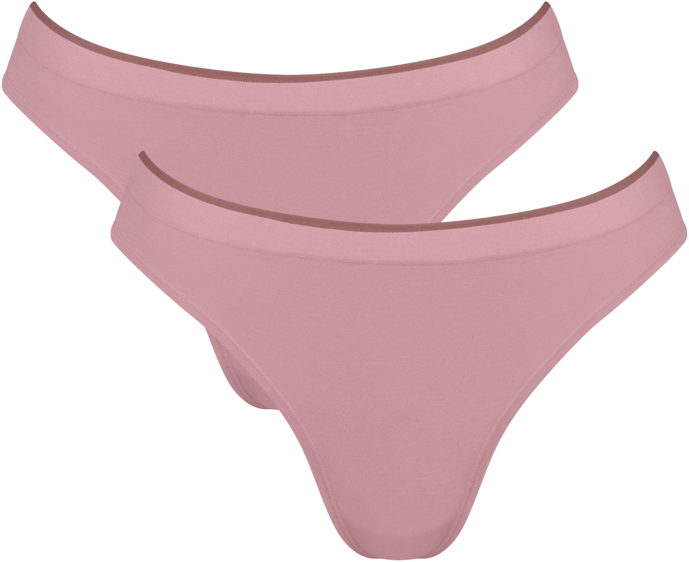 sloggi Tanga »GO Sense« 2er Pack, Modalmix, nahtlos, flacher Saum, elastisch, weich