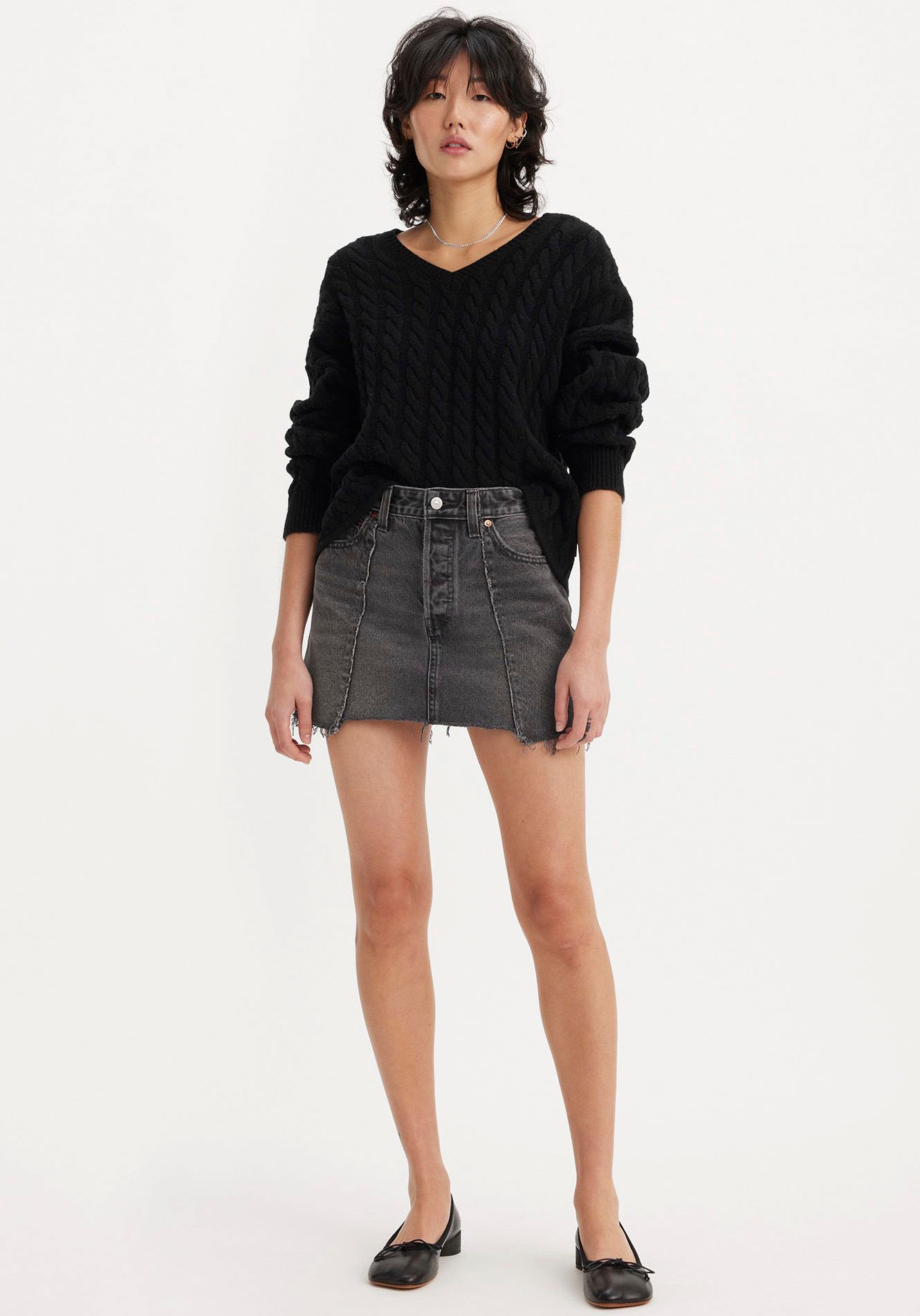 Levi's® Jeansrock »Jeansrock Recraft Ted Icon Skirt«