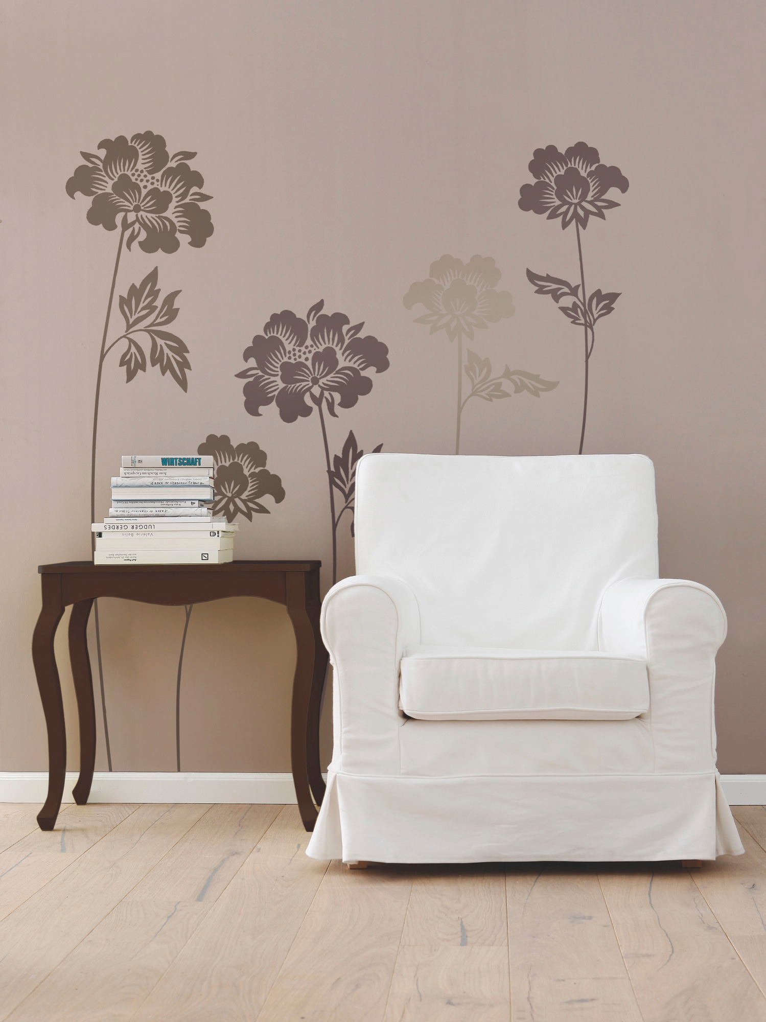 Komar Wandtattoo »Grace - Grösse 100 x 70 cm«, (6 St.), selbstklebend, Wandsticker