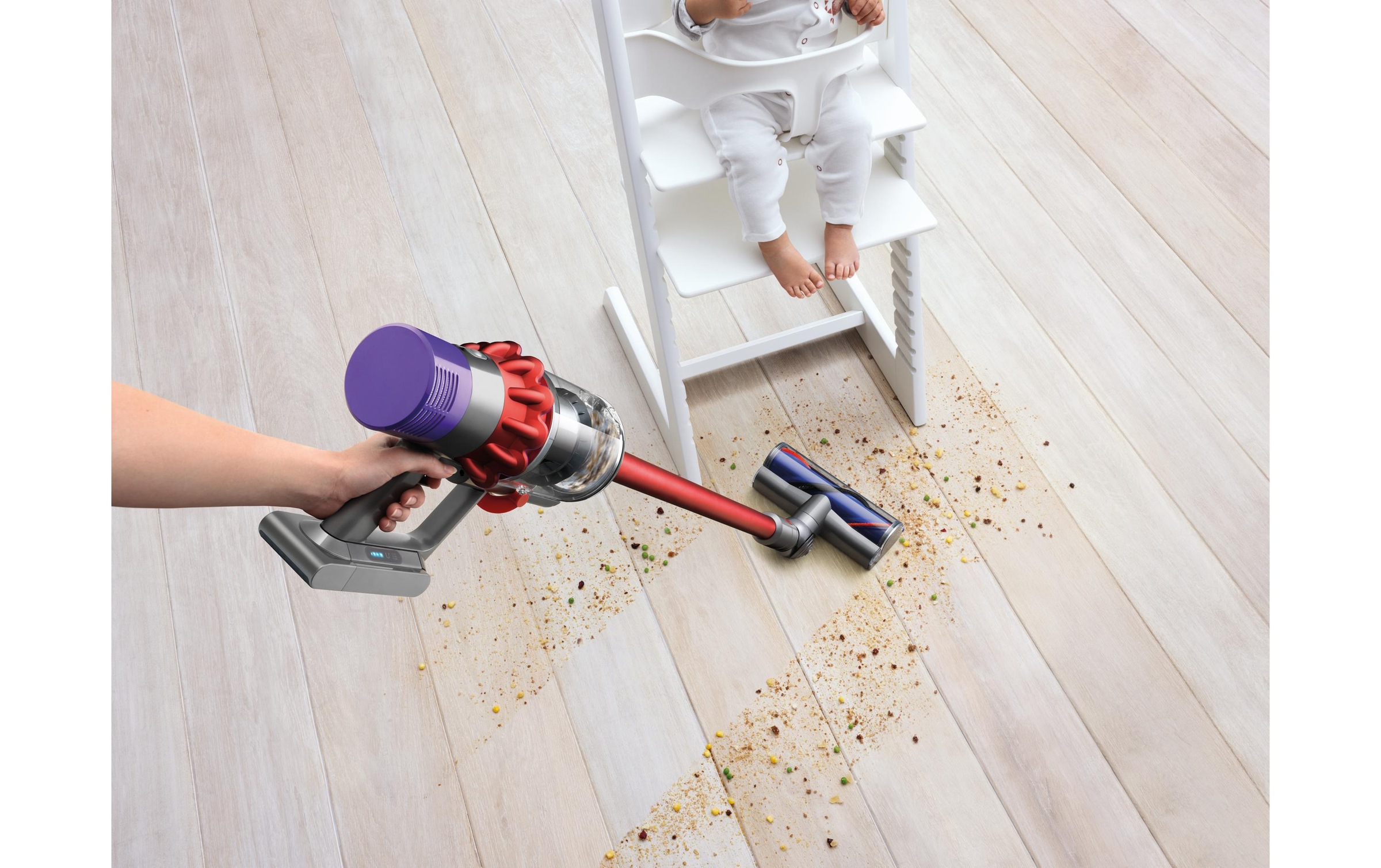 DYSON Akku-Hand-und Stielstaubsauger »V10™ Origin (Rot)«