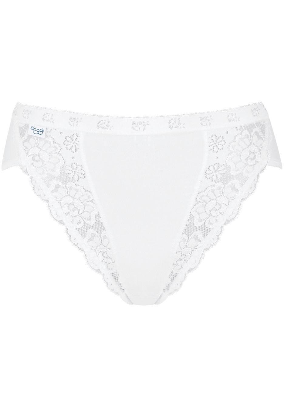 sloggi Tai-Slip »Chic Tai 4P«, (4er Pack), Damenslip mit elastischen Spitzeneinsätzen