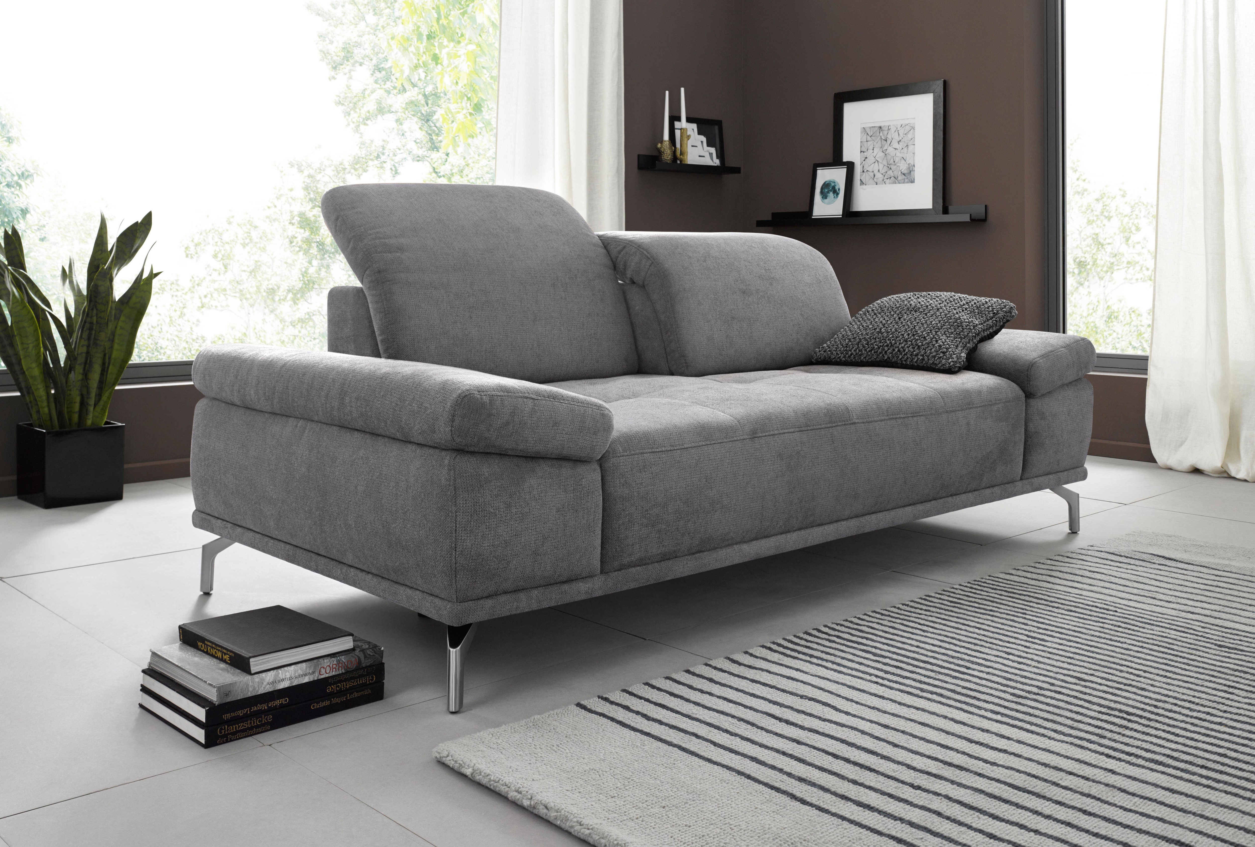GOODproduct 3-Sitzer "Caluna" mit Sitztiefen- und Kopfteilverstellung