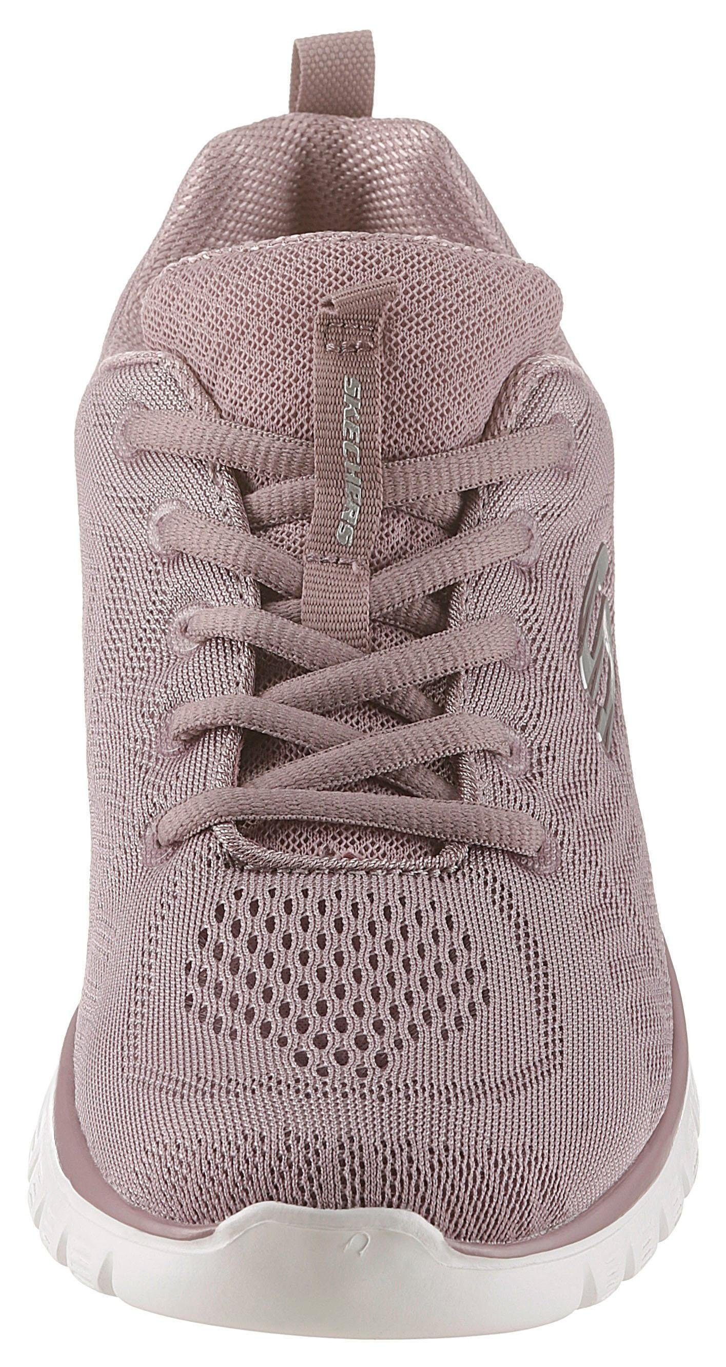 Skechers Sneaker »Graceful - Get Connected«, Freizeitschuh, Halbschuh, Schnürschuh mit Memory Foam