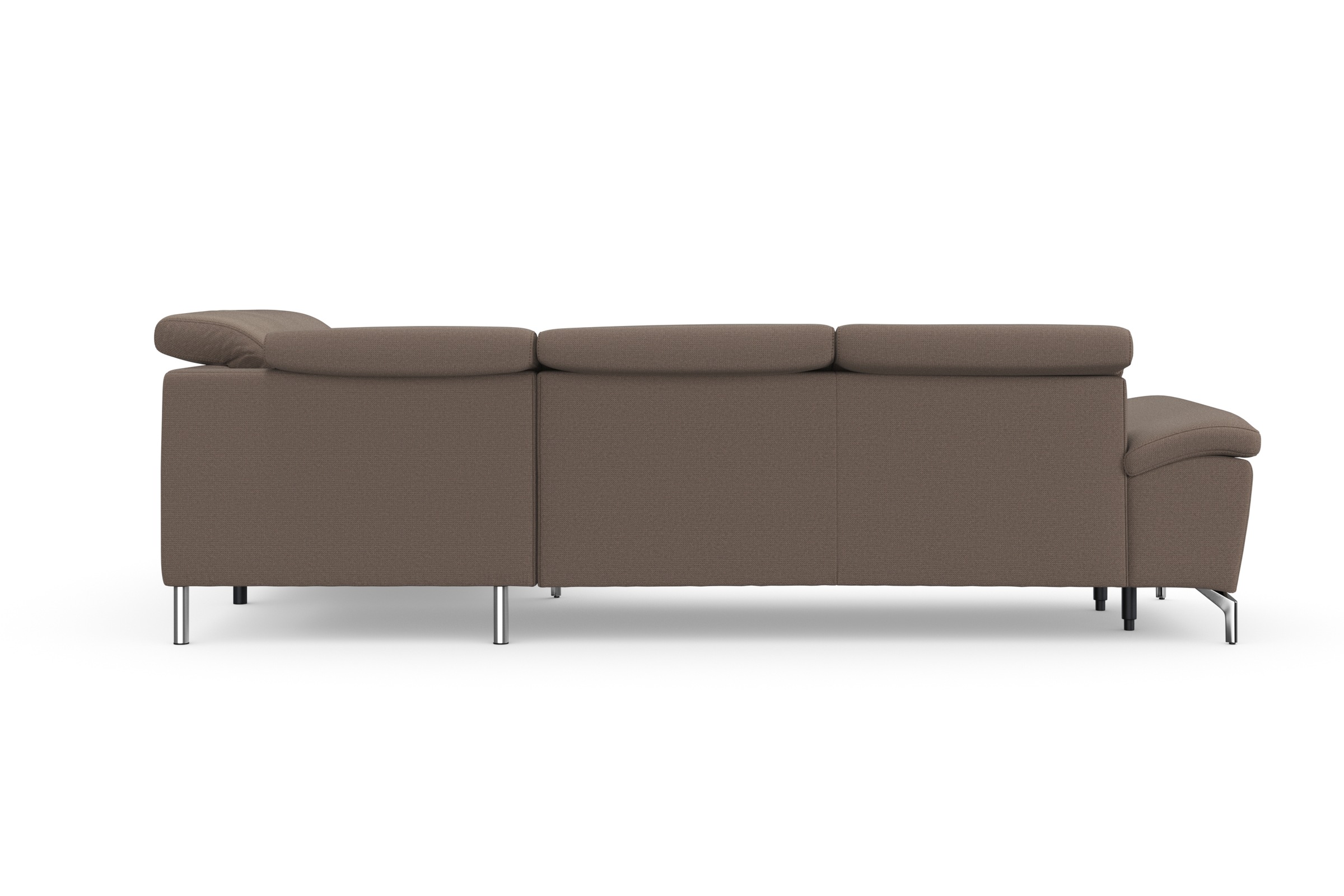 sit&more Ecksofa »Cool L-Form«, wahlweise mit Kopfteilverstellung und Vorziehsitz, motorisch