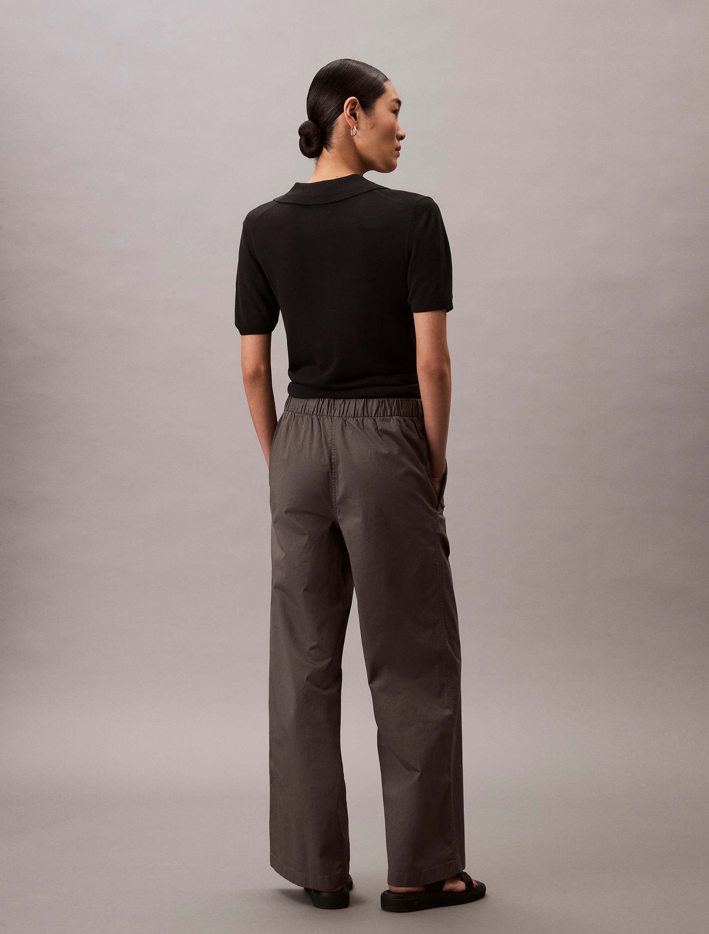 Calvin Klein Jeans Cargohose »LIGHT WEIGHT COTTON CARGO PANT«, Mit abgestepptem Beinabschluss