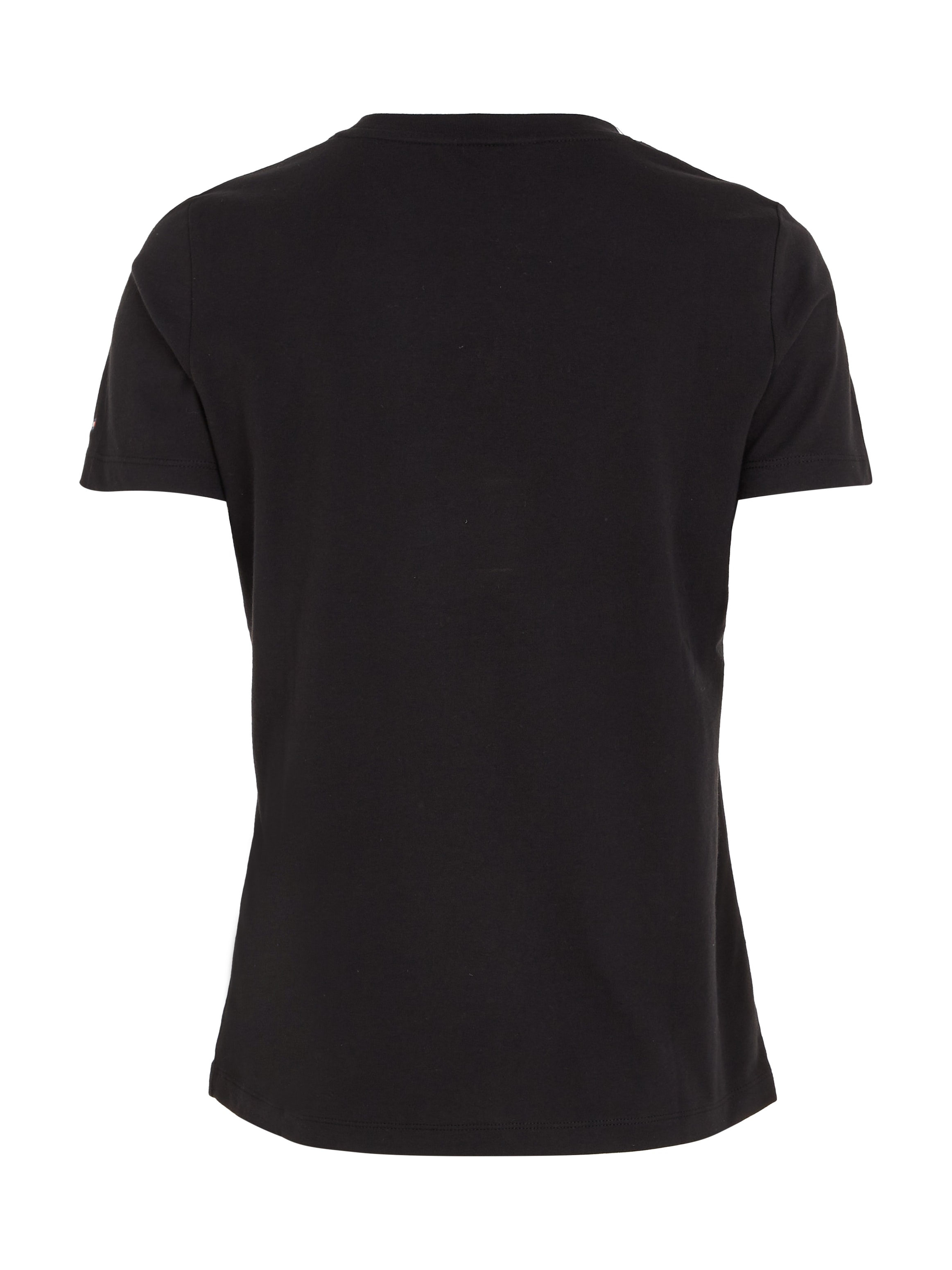 Tommy Hilfiger Rundhalsshirt »HERITAGE HILFIGER C-NK REG TEE«, mit gesticktem Tommy Hilfiger Linear Logo-Schriftzug