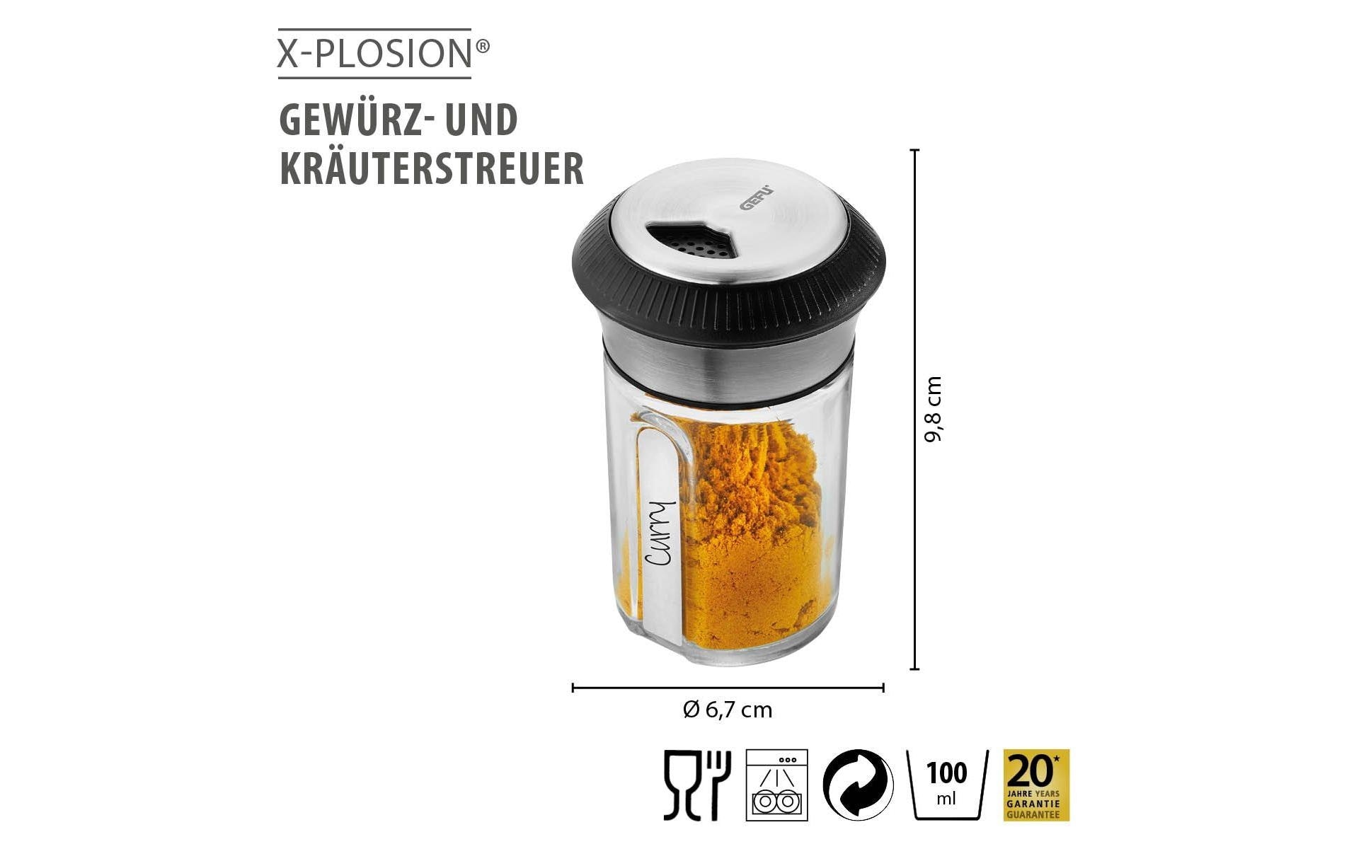 GEFU Gewürzstreuer »X-Plosion«