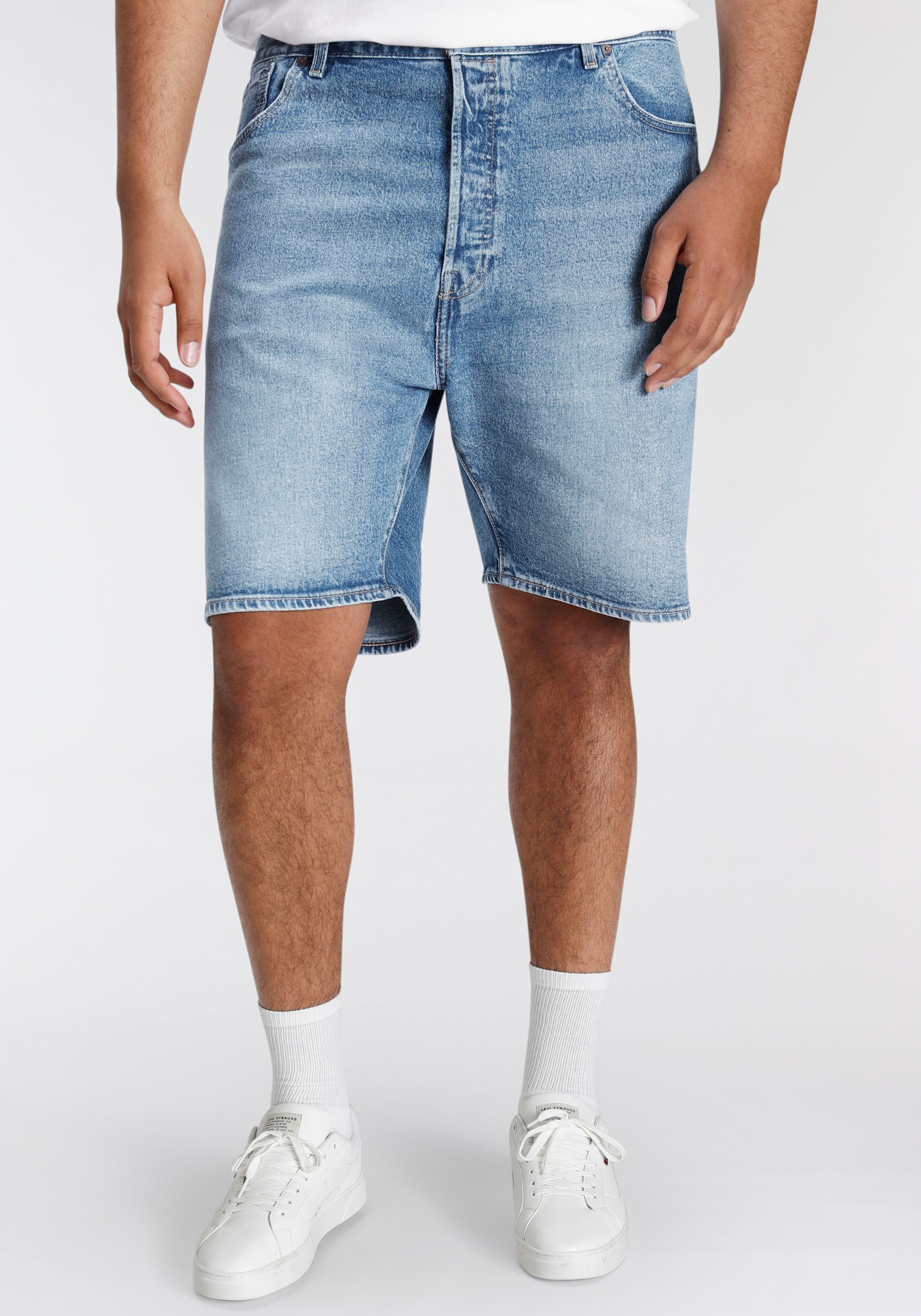 Levi's® Plus Jeansshorts »501 HEMMED SHORT B&T« kaufen
