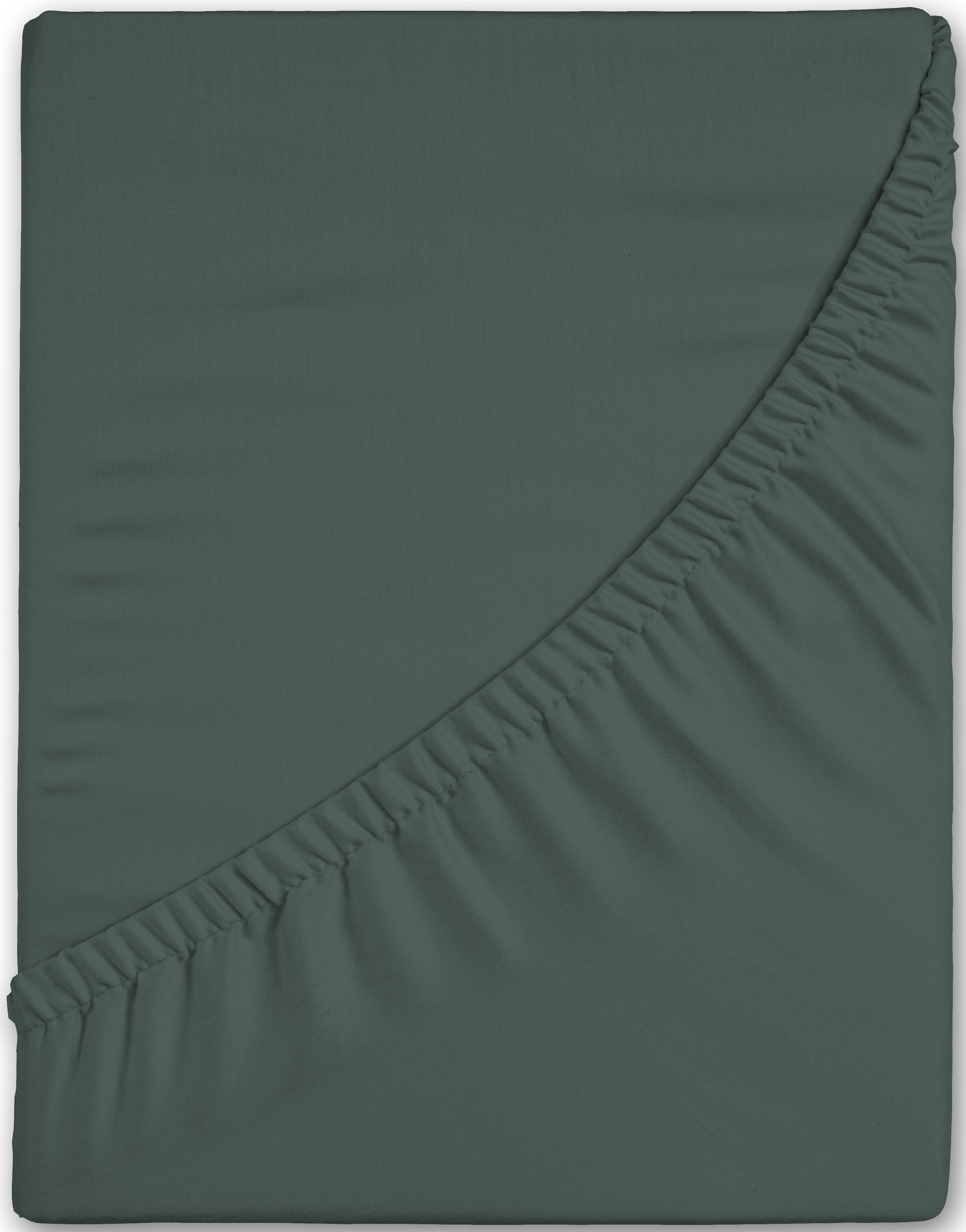 good morning Spannbettlaken »Renforcé Junior«, Baumwolle, Renforcé, Baby, Rundumgummi, bis 20 cm höhe, 60x120, Weiss