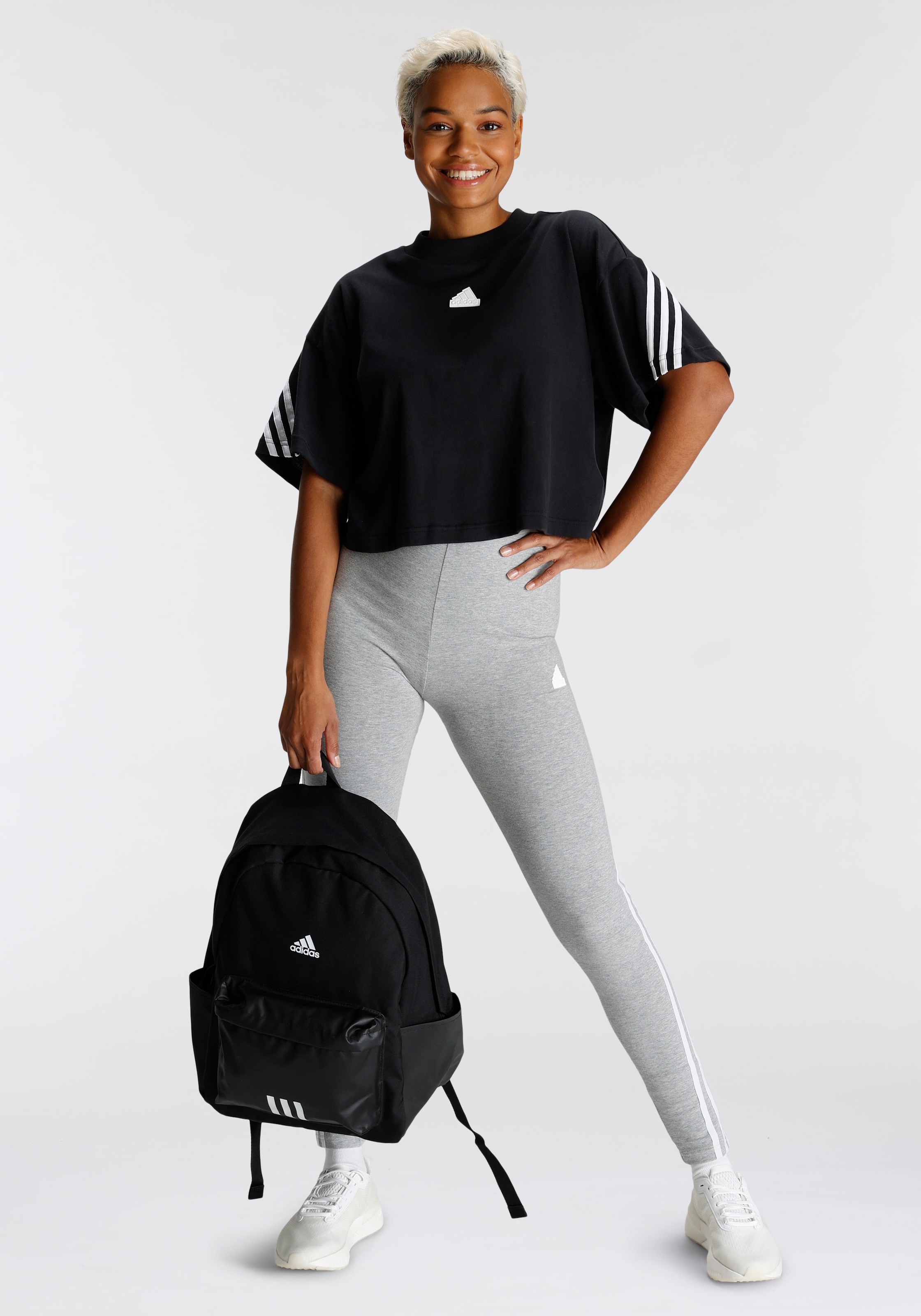 bei adidas tlg.) ICONS Leggings Jelmoli-Versand Schweiz online »FUTURE Sportswear 3-STREIFEN«, (1 kaufen