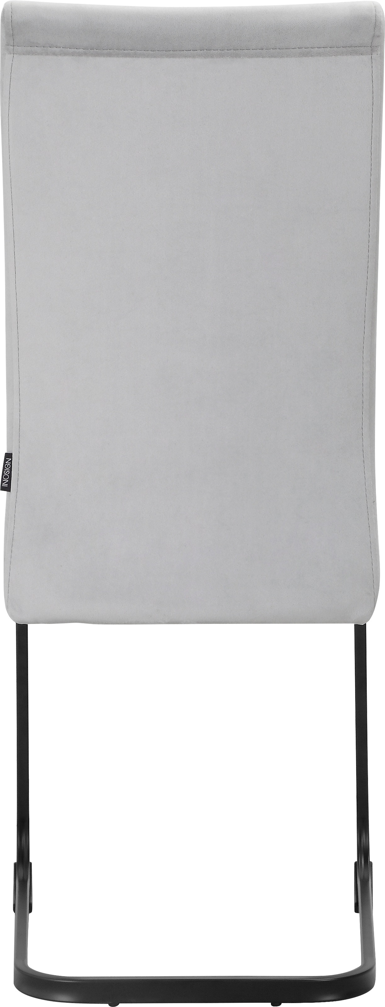 INOSIGN Esszimmerstuhl »Darcel«, (Set), 4 St., Veloursstoff, Freischwinger