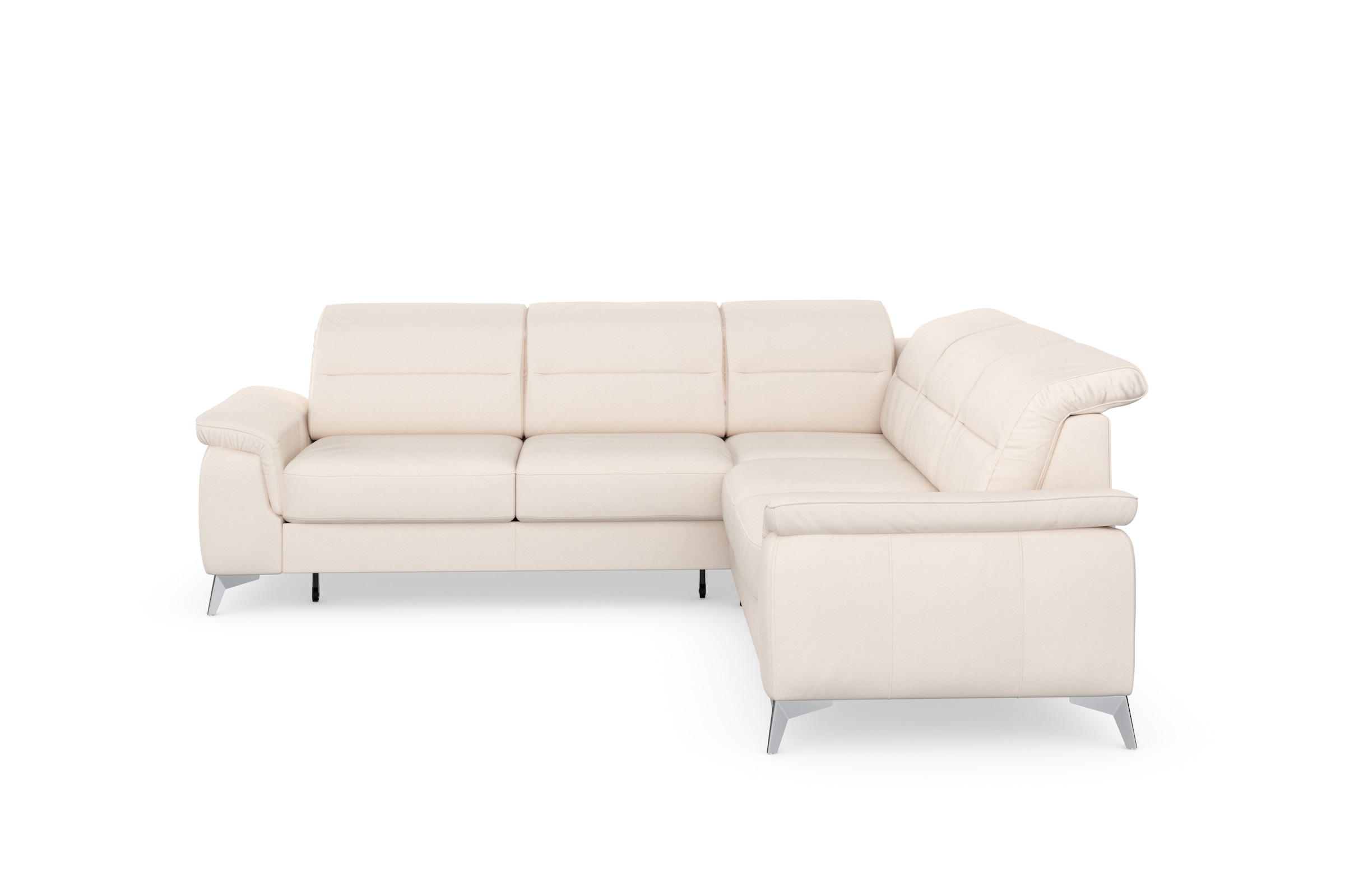sit&more Ecksofa »Sinatra L-Form«, optional mit Kopfteilverstellung und Armteilfunktion