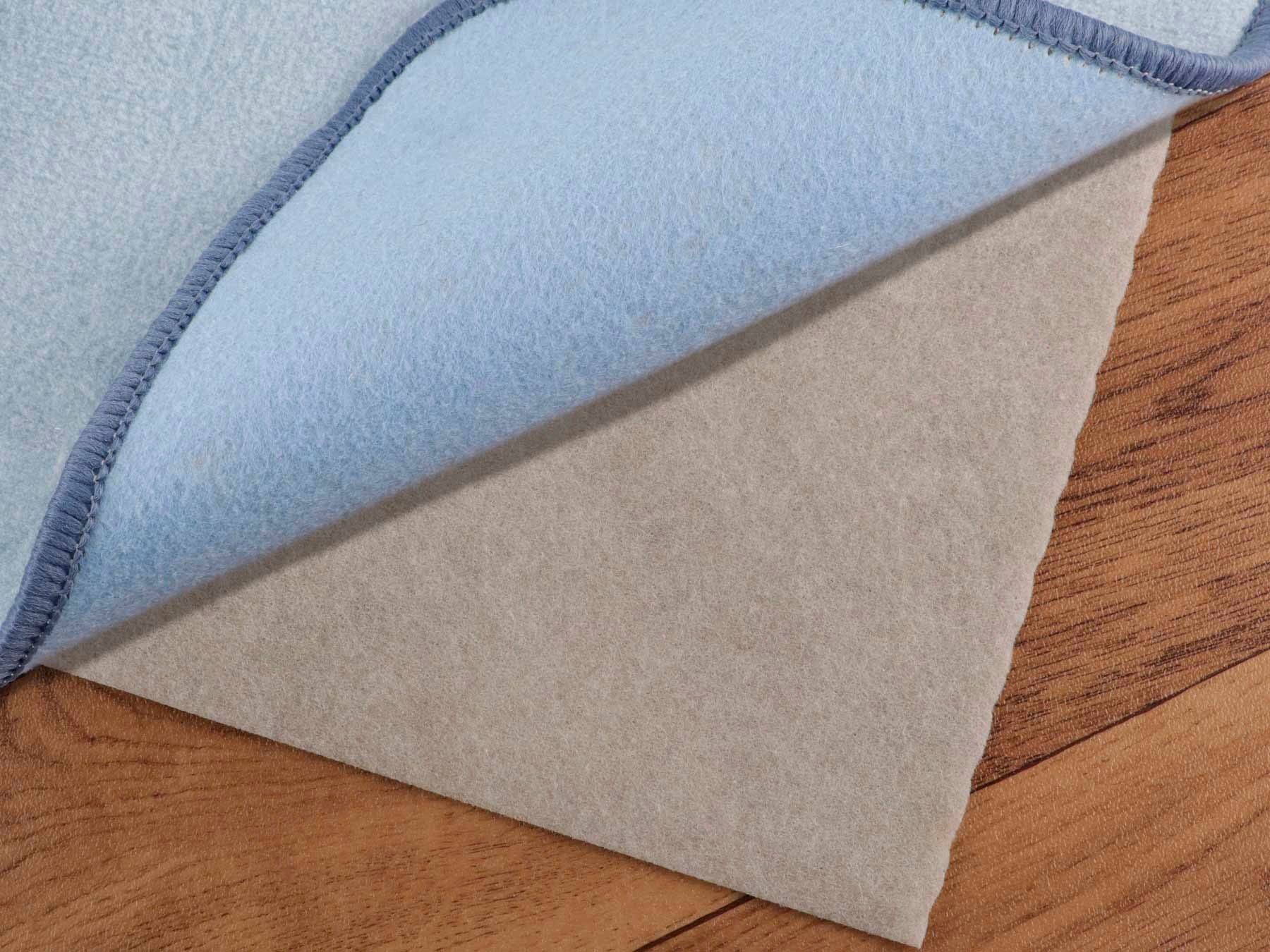 Primaflor-Ideen in Textil Teppichunterlage "VLIES-STOP PLUS, Made in Germany" Rutschunterlage aus Vlies mit Gleitschutz, individuell zuschneidbar