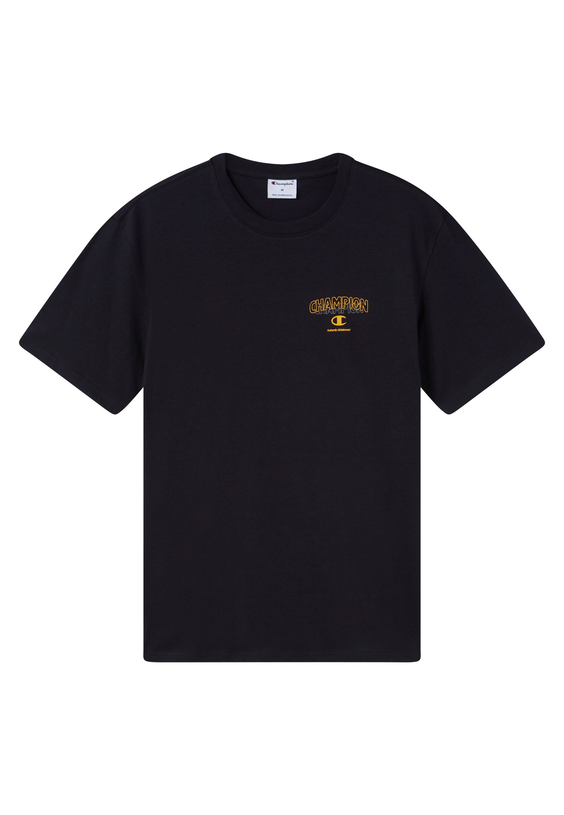 Champion T-Shirt "Graphic Tee" Kurzarm, mit Rundhalsausschnitt, aus Baumwolle, gerader Abschluss
