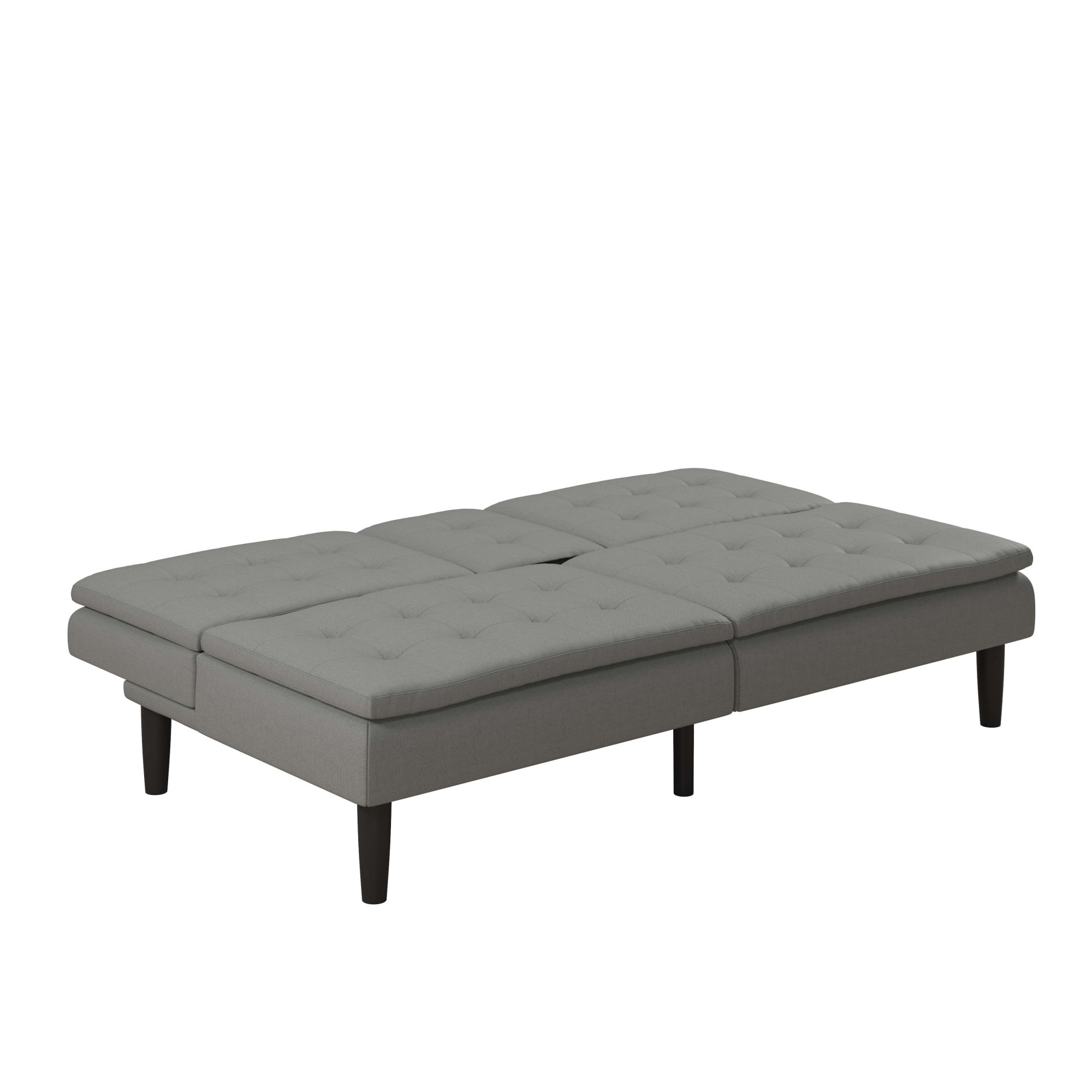 Dorel Home Schlafsofa »MAINE, Kinosofa mit Relax- und Bettfunktion, 2 Getränkehalter,«, Liegefläche 190 x 110 cm, Webstoff und Kunstleder