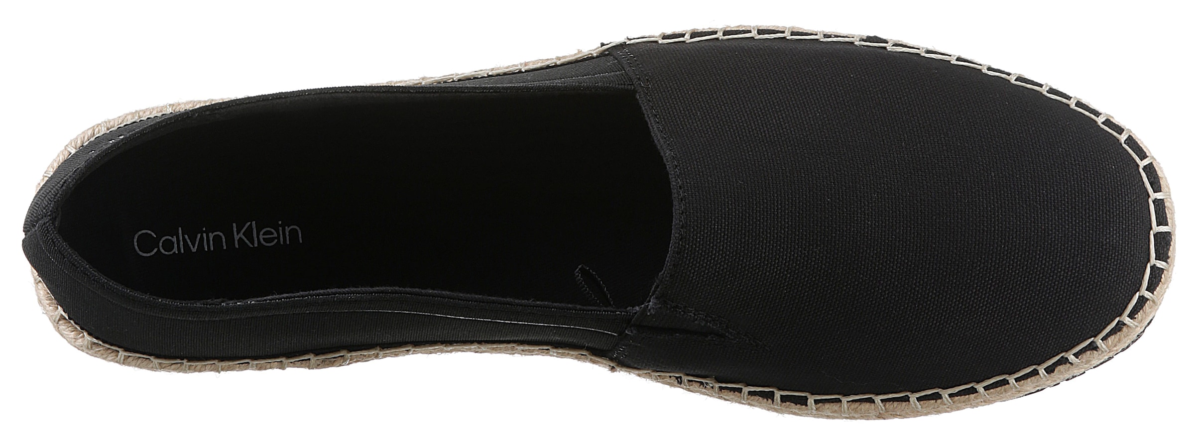 Calvin Klein Espadrille »ELDA 1C *I«, mit aufwändiger Rahmennaht