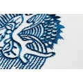 BARBARA Home Collection Dekokissen »Dragon 01 blau-weiss«, Kissenhülle ohne  Füllung aus besticktem Leinwandgewebe, 50x50 cm online kaufen |  Jelmoli-Versand