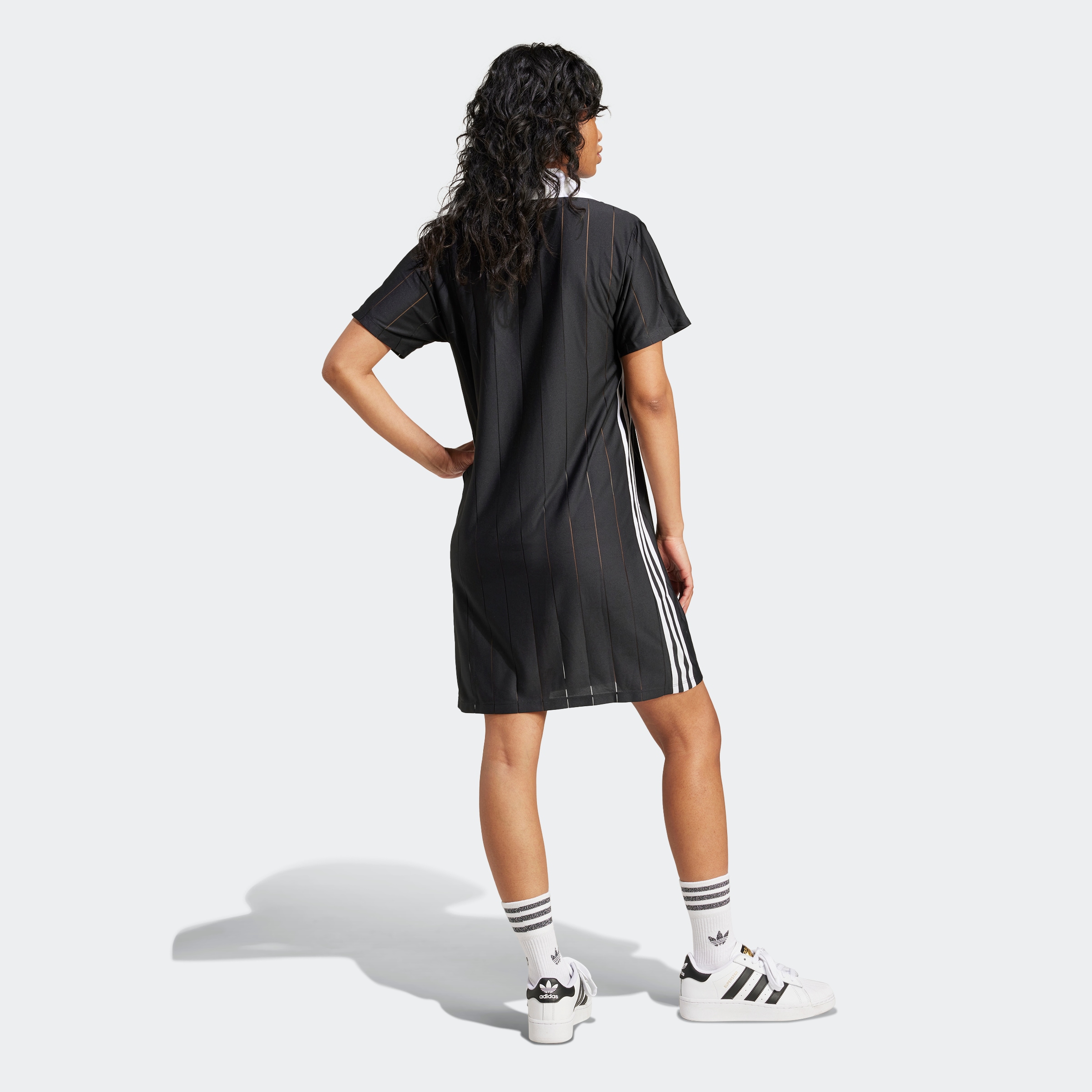 adidas Originals Shirtkleid »3 S PNST DRESS«, (1 tlg.)
