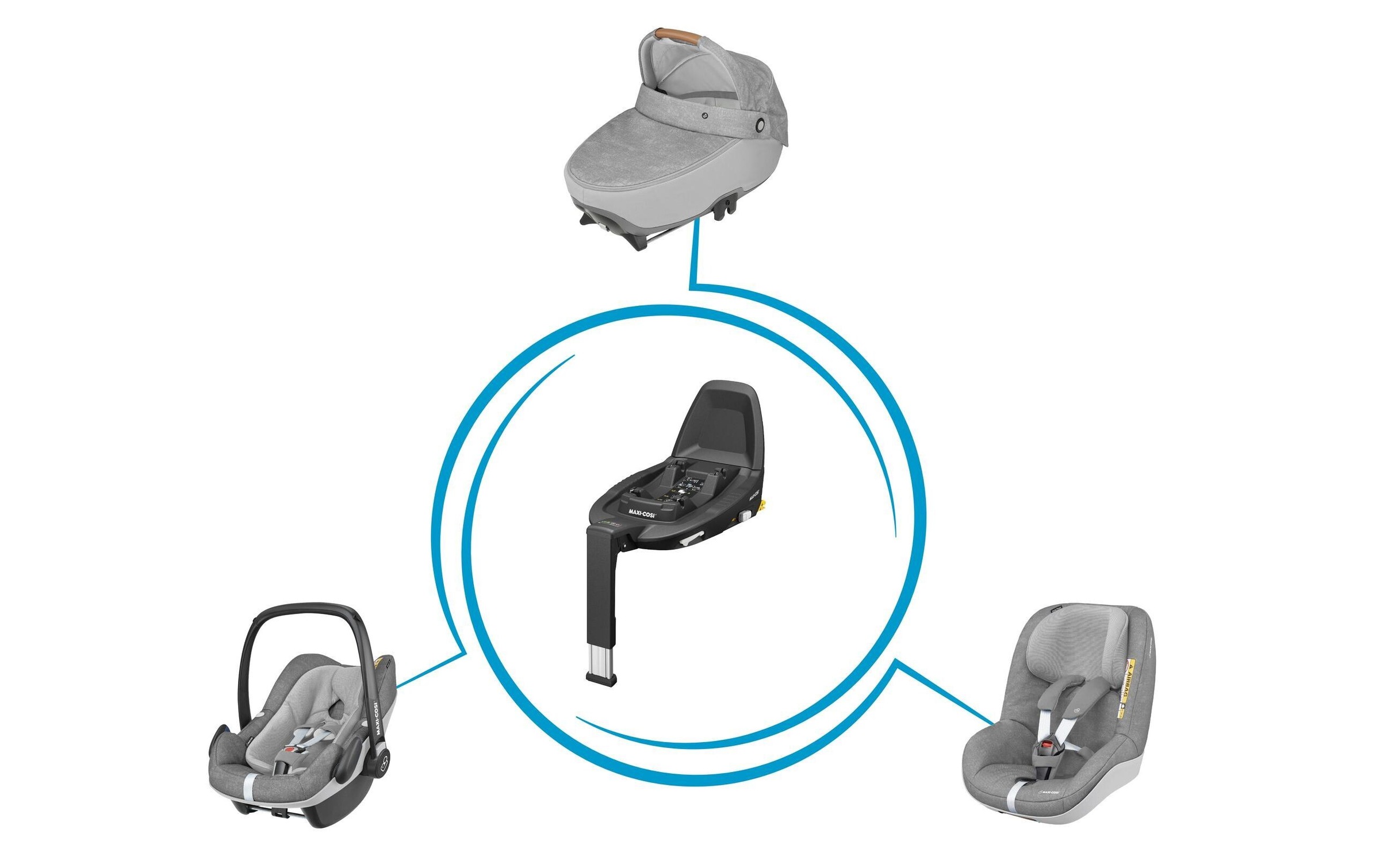 Maxi-Cosi Autokindersitz »Maxi-Cosi Familyfix3«