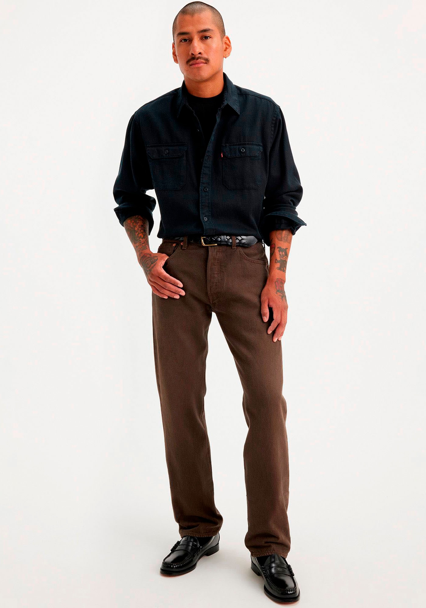 Levi's® 5-Pocket-Jeans »501 VI'S ORIG«, mit Markenlabel