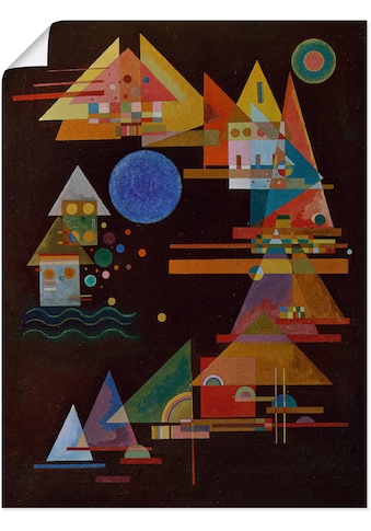 Kunstdruck »Spitzen im Bogen. 1927«, Muster, (1 St.)