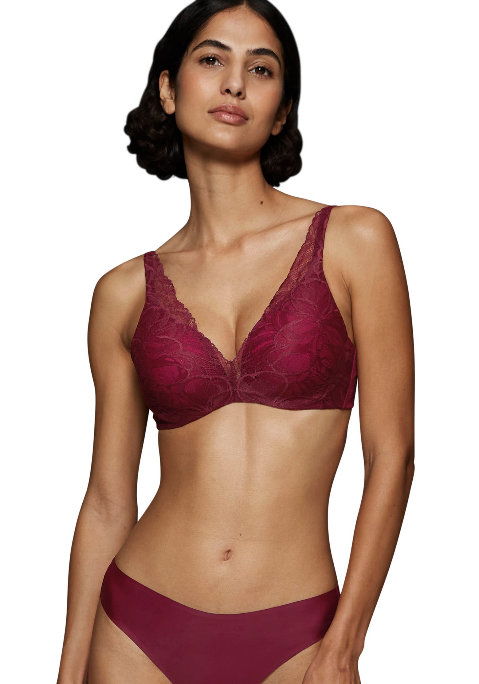 Triumph Bügel-BH »Body Make-Up Illusion Lace« mit Stretch-Spitze und Lifting-Effekt