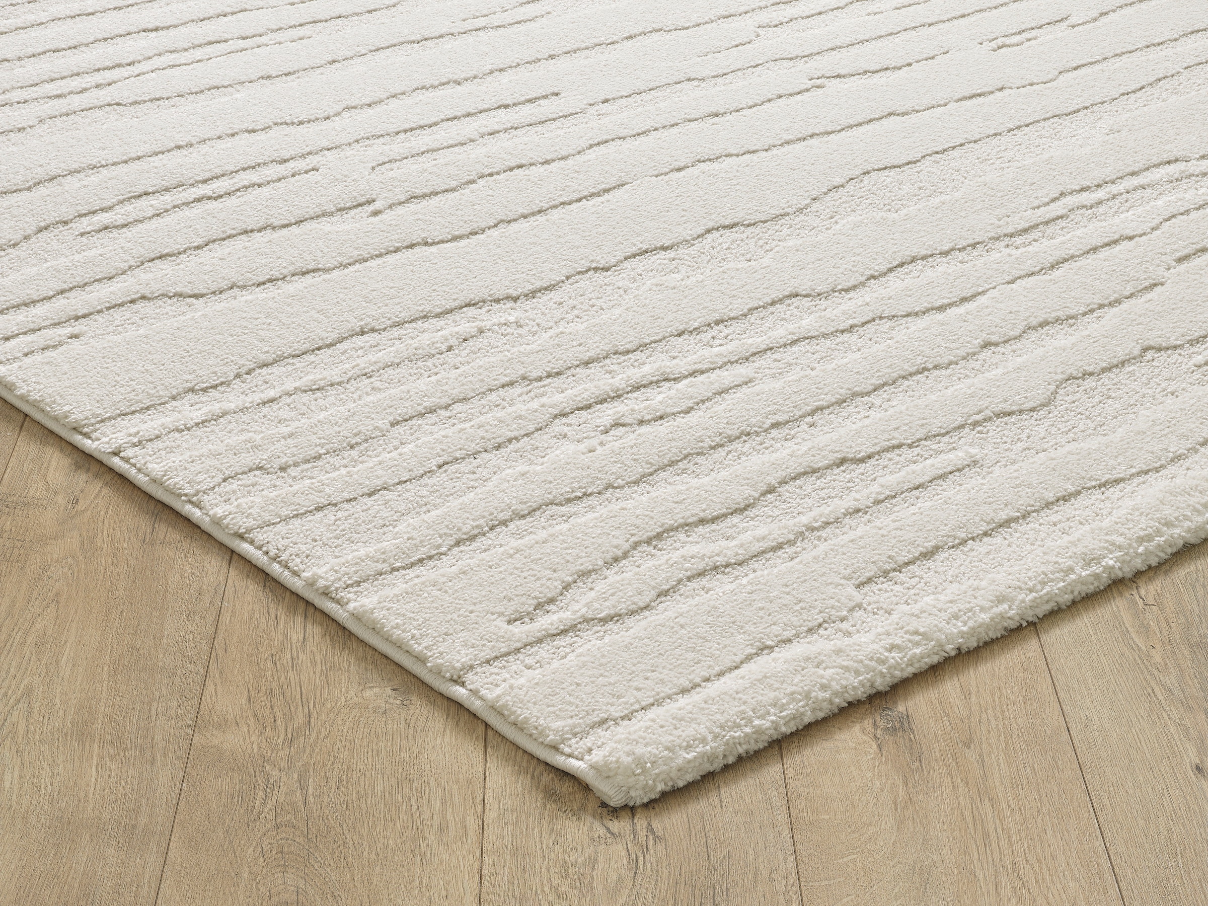 merinos Teppich »Elio 2«, rechteckig, 16 mm Höhe, moderner Kurzflor Teppich mit Hoch-Tief-Effekt, 3D Effekt