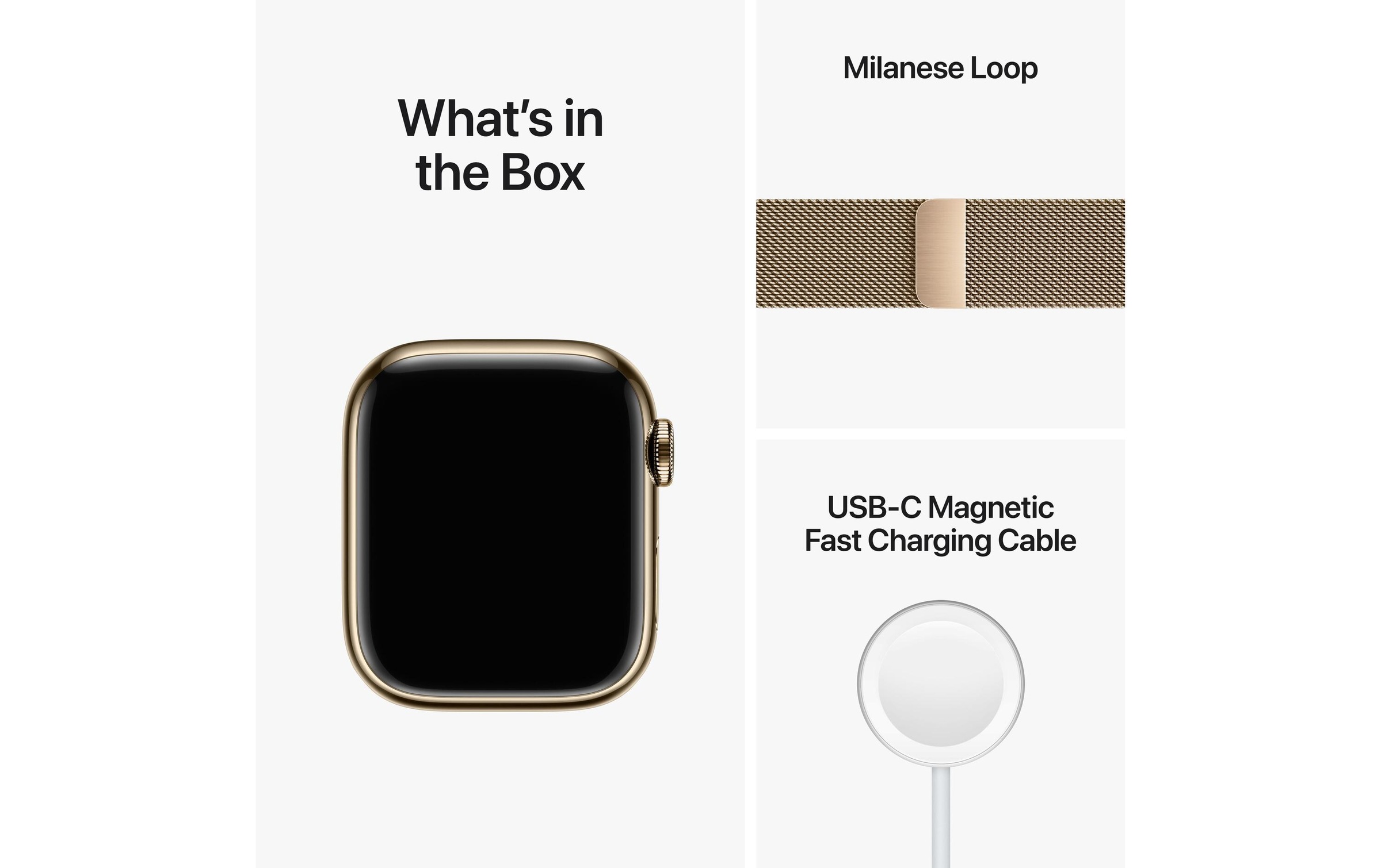 Apple Smartwatch »Series 8, Edelstahlgehäuse«, (Watch OS)