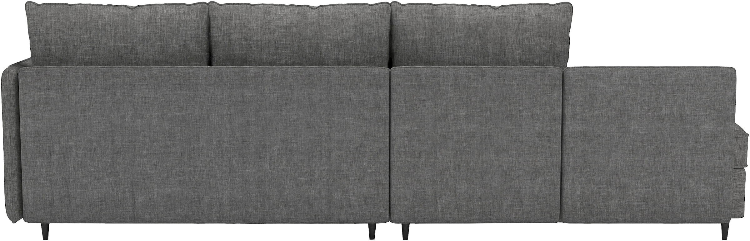 Dorel Home Ecksofa »LINDHUS, L-Form, verschiedene Stellvarianten, Loungesofa, Schlaf-Liege«, Modulsofa, Recamiere, grosser Bettkasten, Cord, Chenille