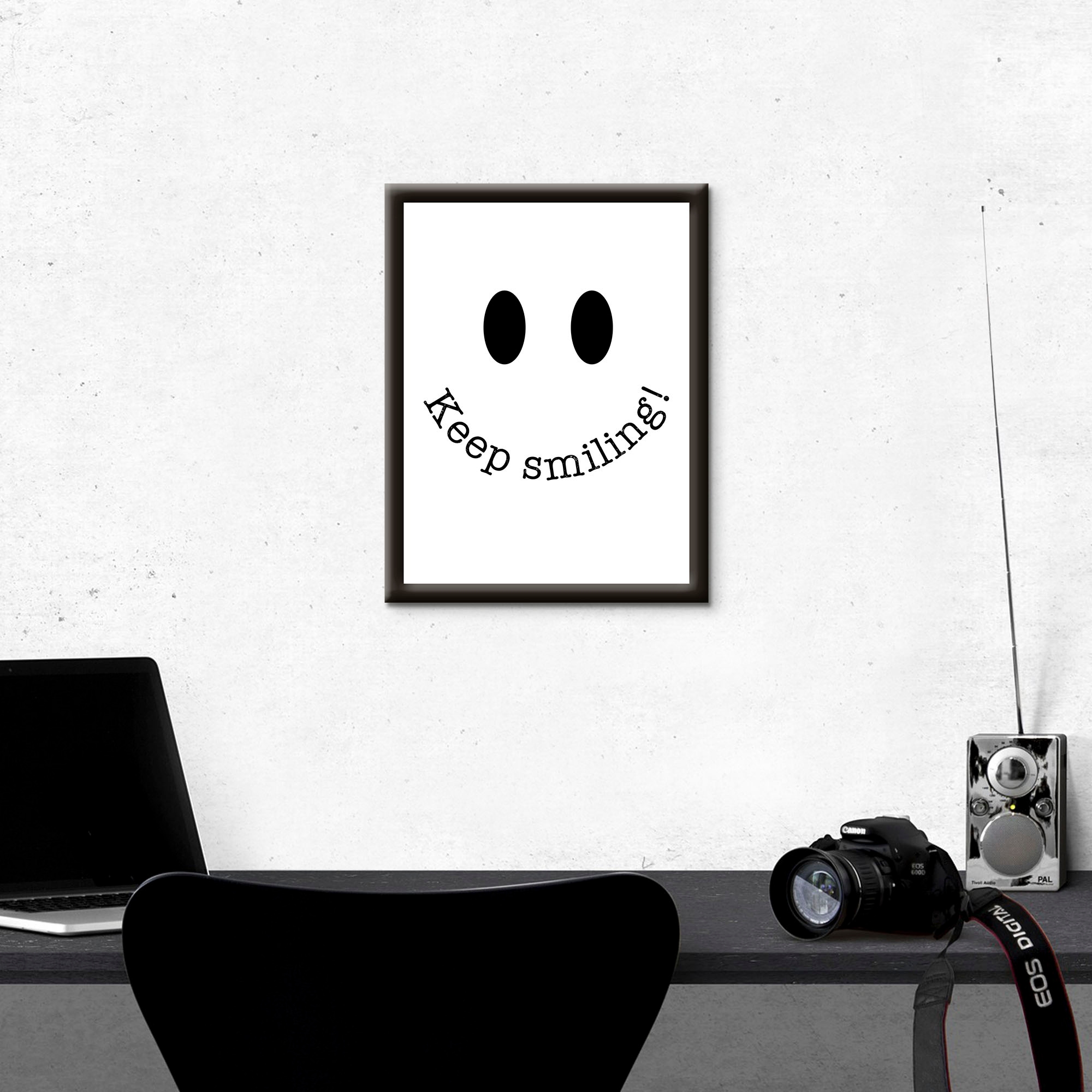 Artland Wandbild »Lachen«, Sprüche & Texte, (1 St.)