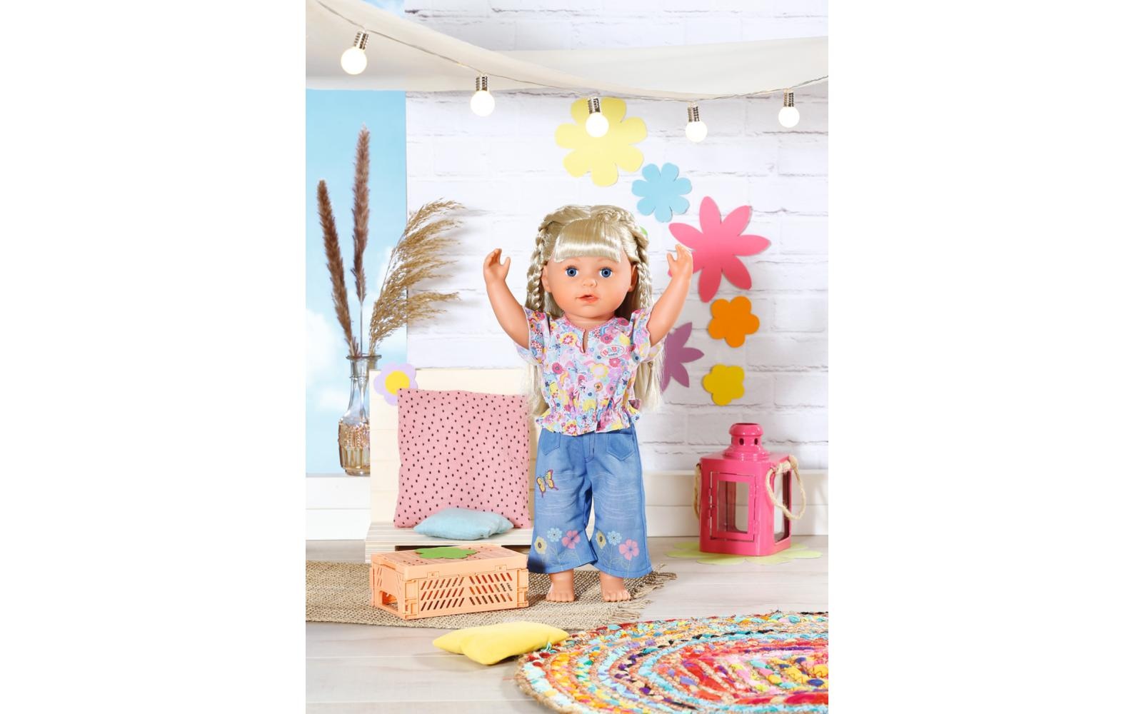 Baby Born Puppenkleidung »Baby Born Trendy Jeans Set«