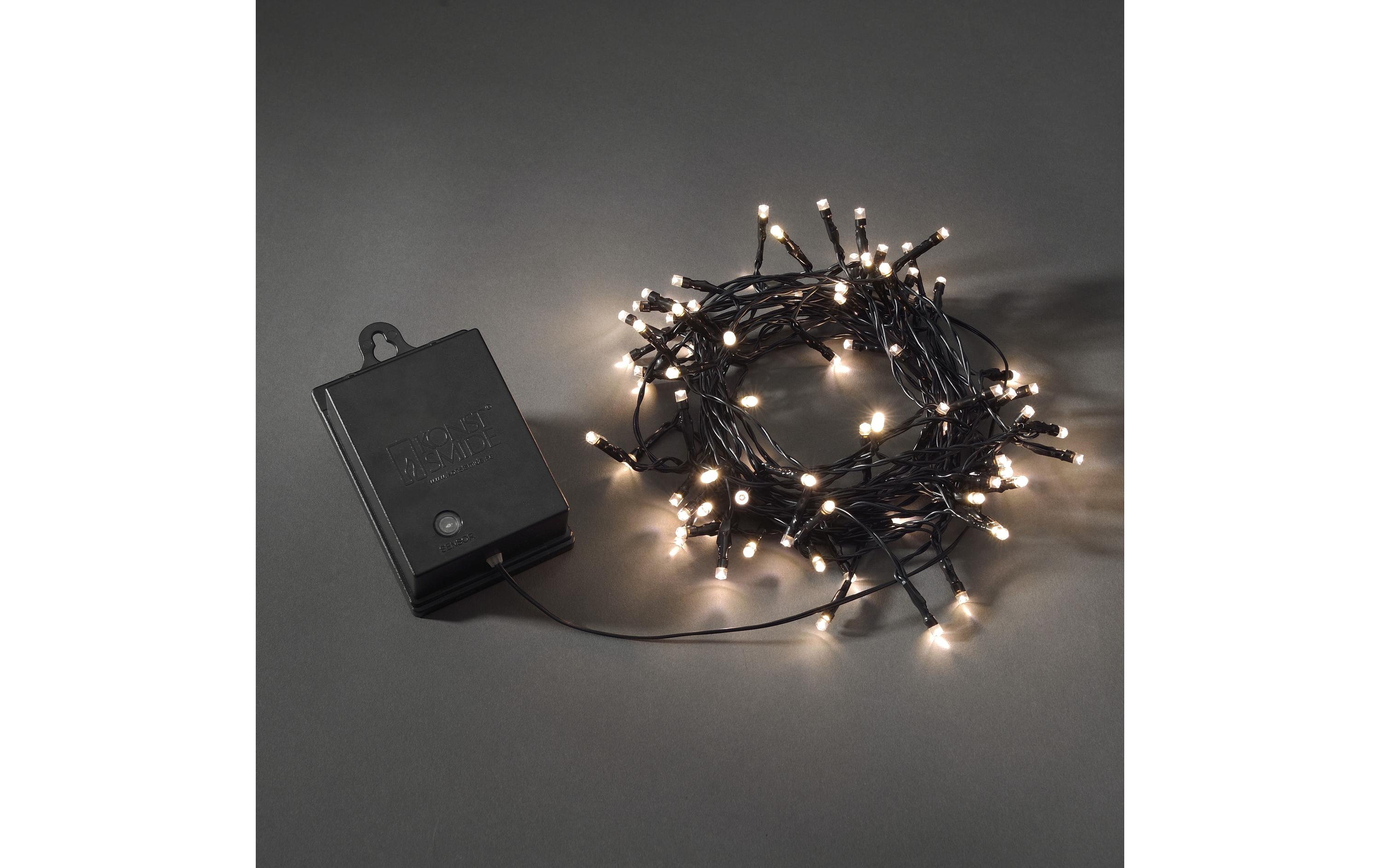 KONSTSMIDE LED-Lichterkette »LK Batterie 80 LED 45176 m Outdoor« 80 Stk.-flammig