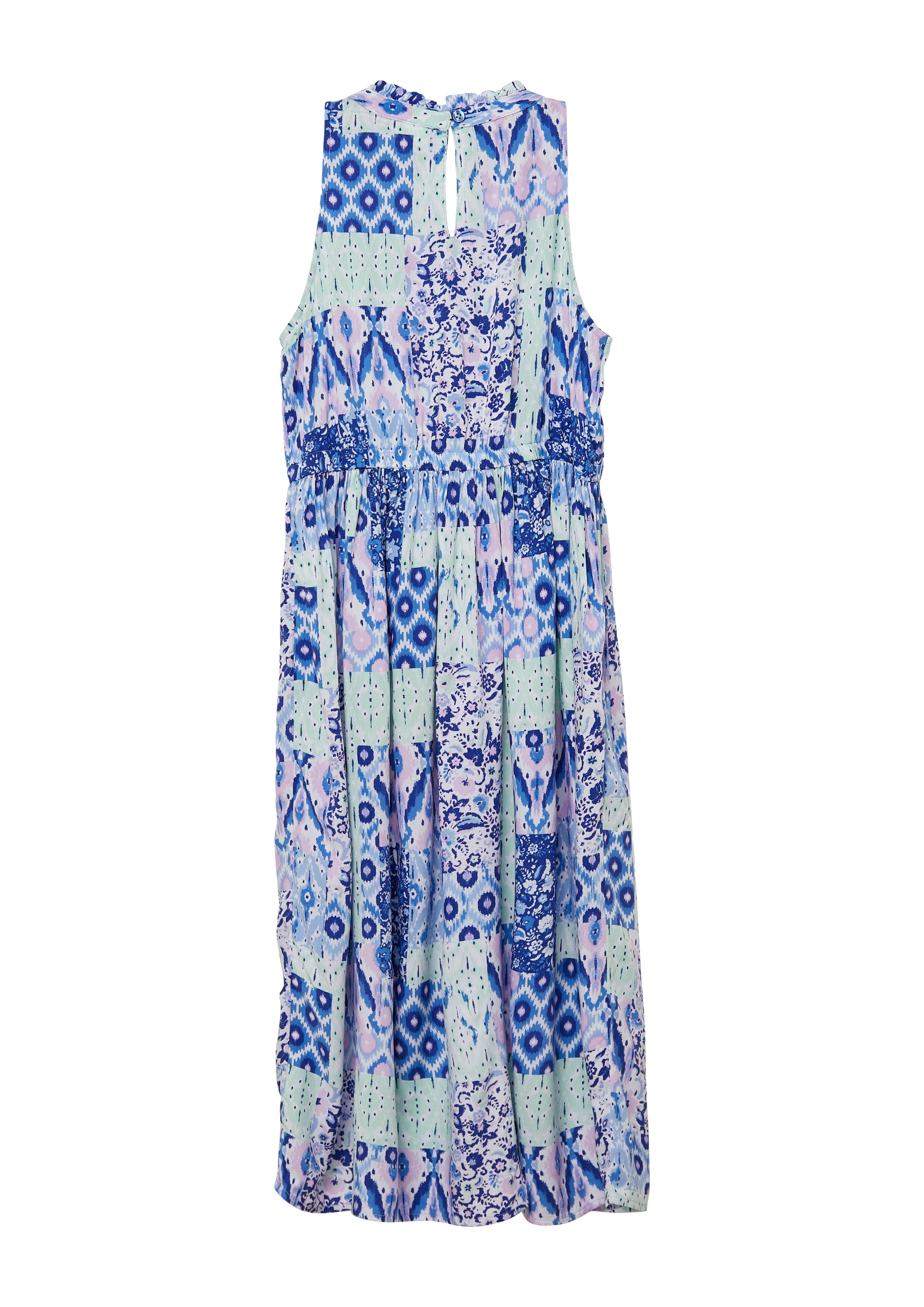 s.Oliver Junior Midikleid, mit Rüschenkragen