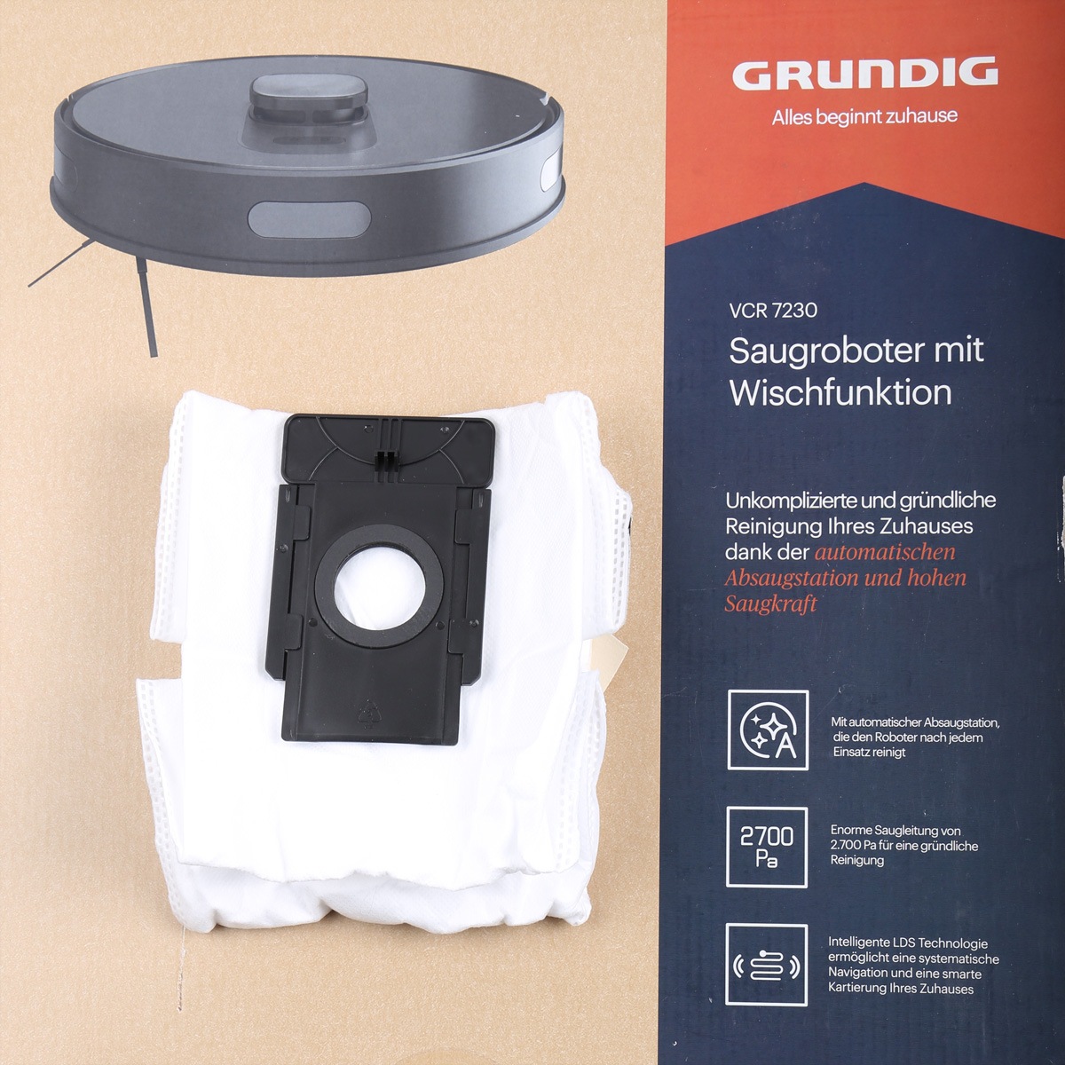 Grundig »Grundig Staubbeutel zu VCR 7230«