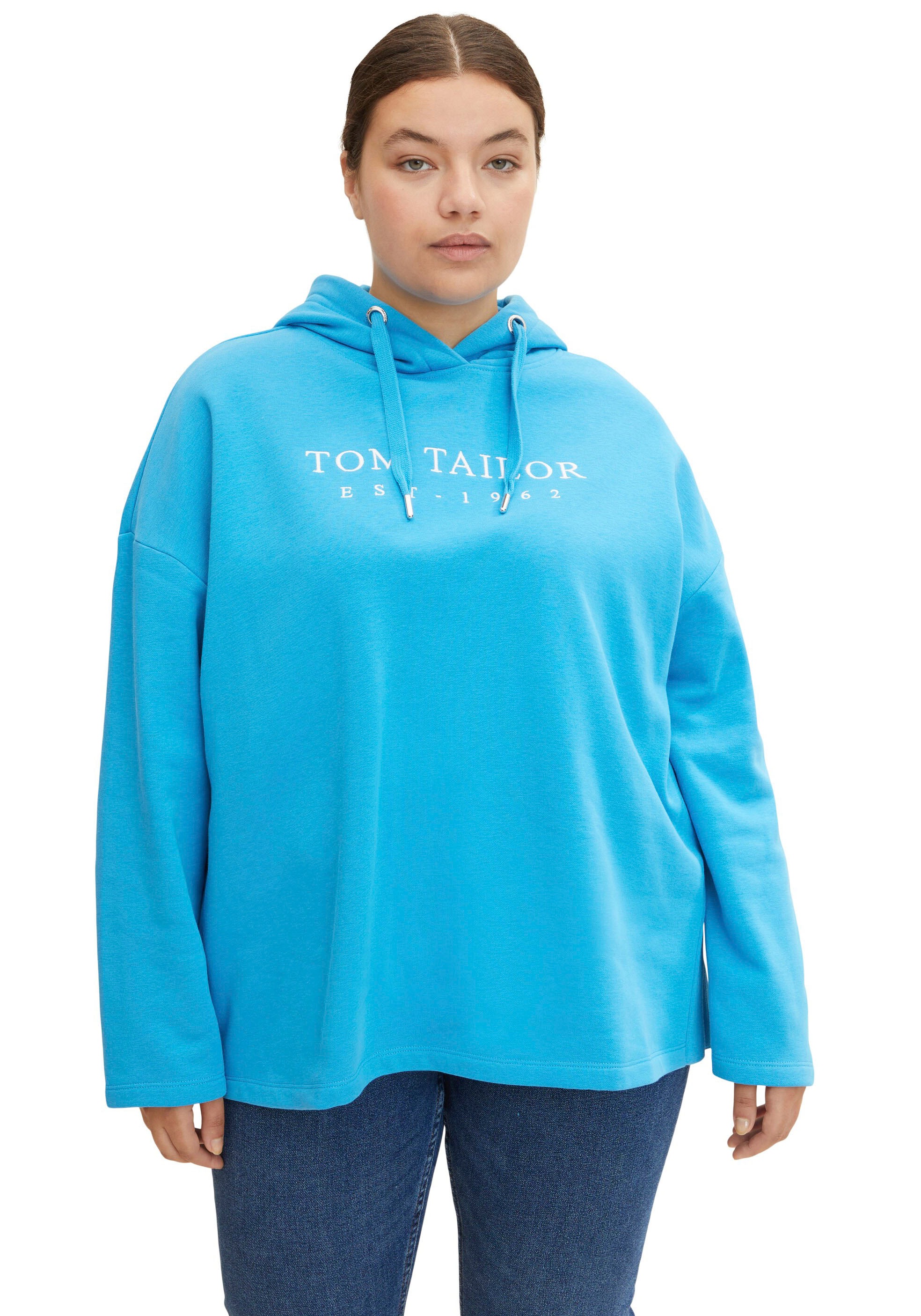 TOM TAILOR PLUS Kapuzensweatshirt, mit Logo-Stickerei kaufen