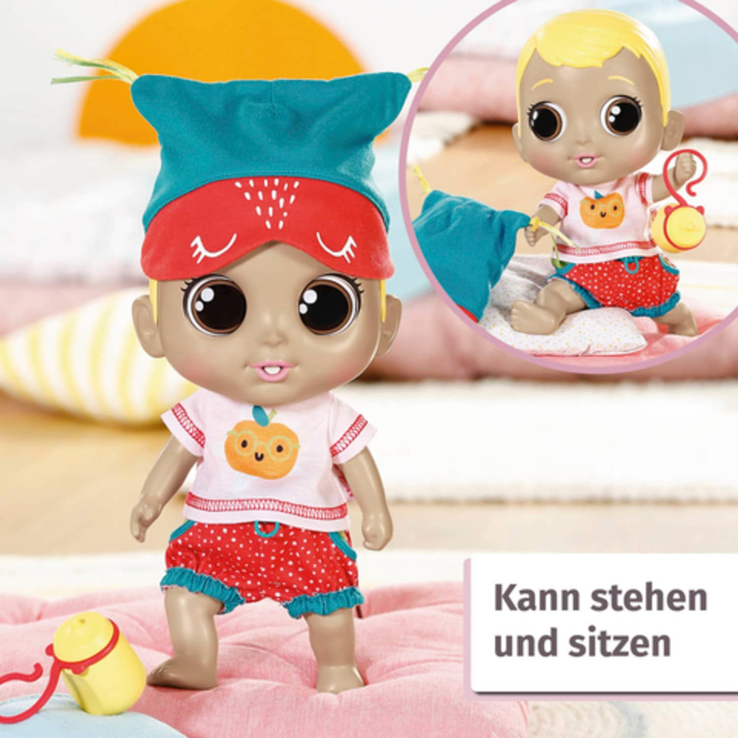 Zapf Creation® Babypuppe »Chou Chou Baby, Blond«, mit Soundeffekten und limitiertem Schlafanzug