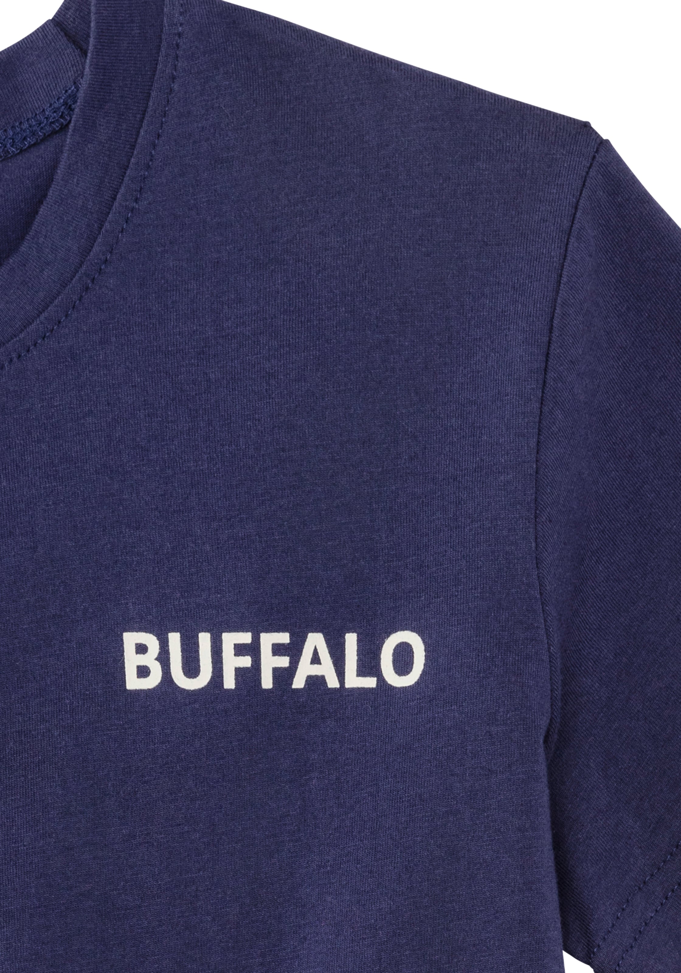 Buffalo Pyjama, (Packung, 2 tlg., 1 Stück), im coolen Karolook