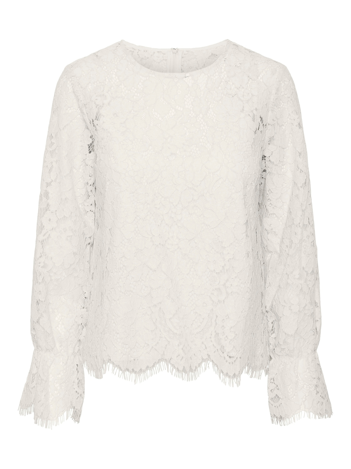 Y.A.S Spitzenbluse »YASPERLA LS LACE TOP S. NOOS«