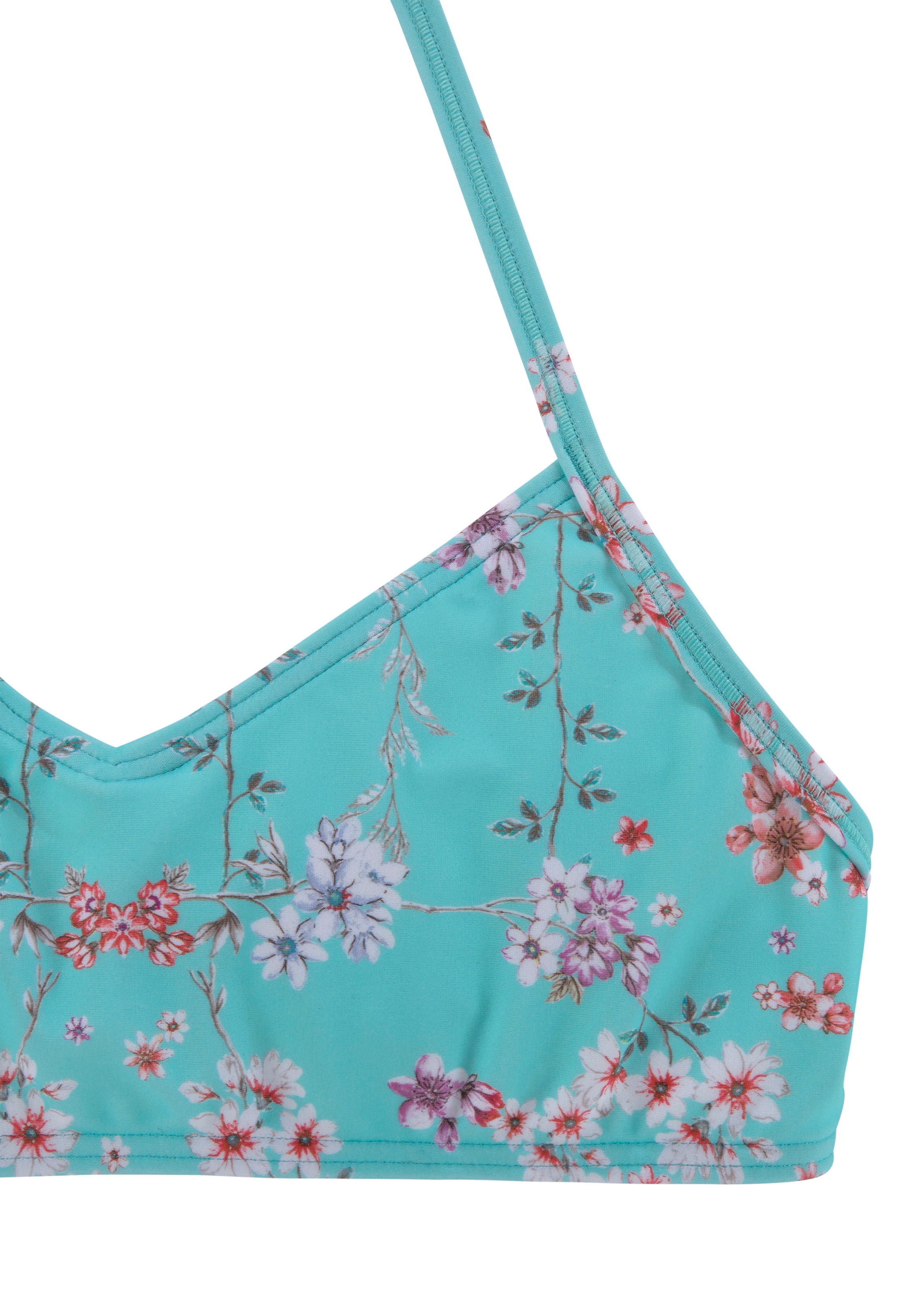 Sunseeker Bustier-Bikini »Ditsy Kids«, mit sommerlichem Print