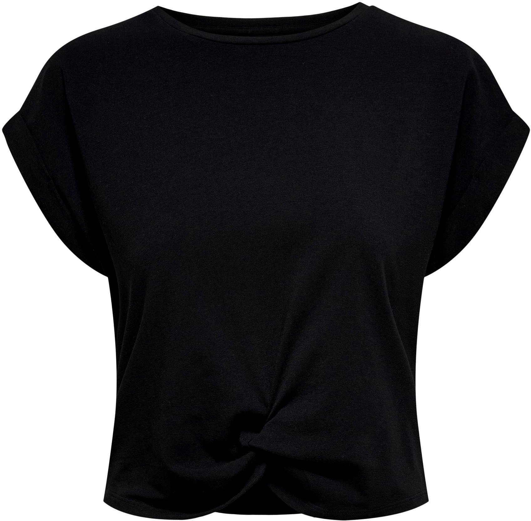 ONLY Kurzarmshirt »ONLREIGN S/S KNOT TOP NN«