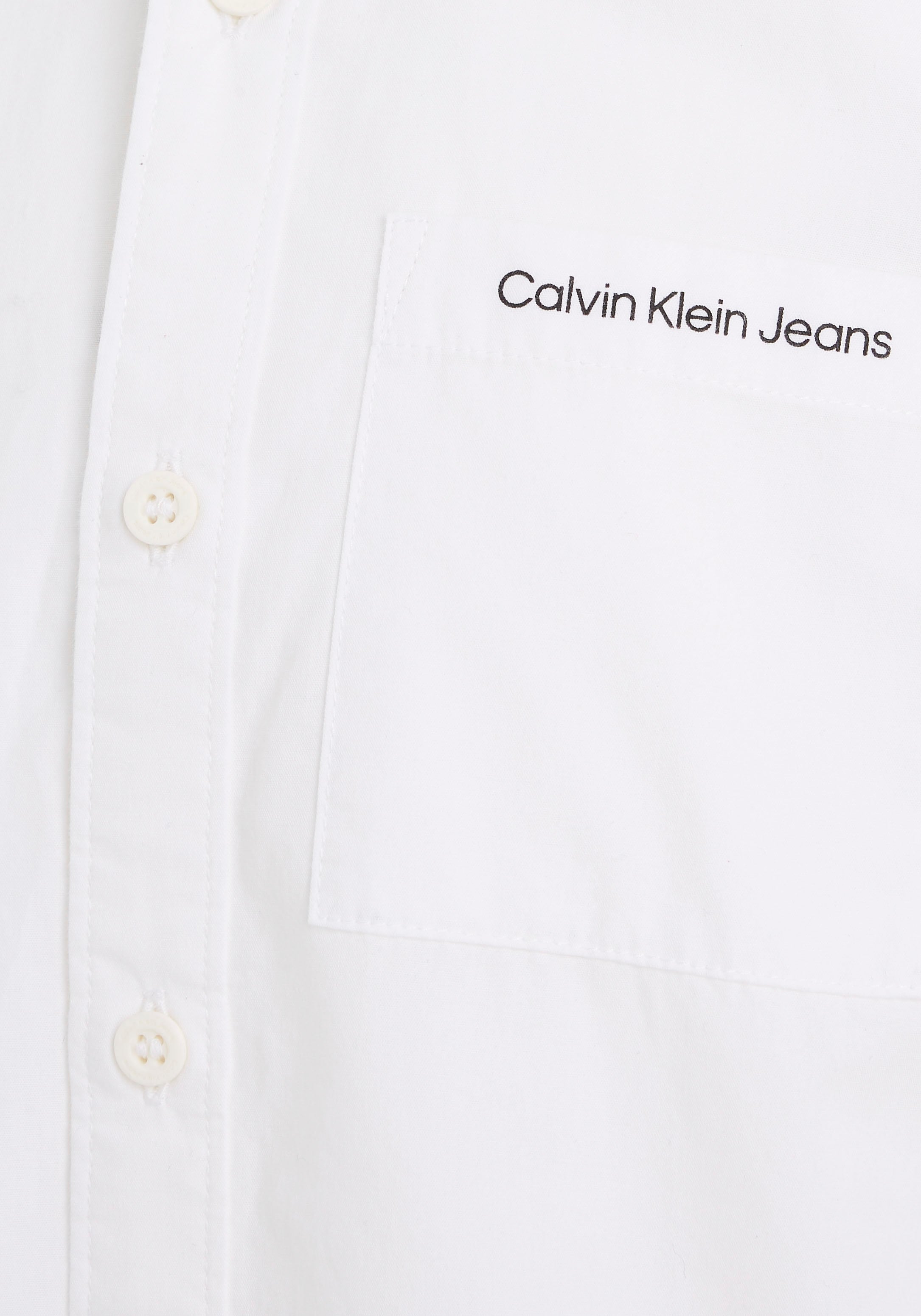 Calvin Jeans Langarmhemd »CEREMONY POPLIN Jelmoli-Versand Klein günstig | ✵ ordern SHIRT«