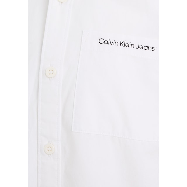 Jelmoli-Versand »CEREMONY ✵ POPLIN Jeans Langarmhemd | ordern Calvin Klein SHIRT« günstig