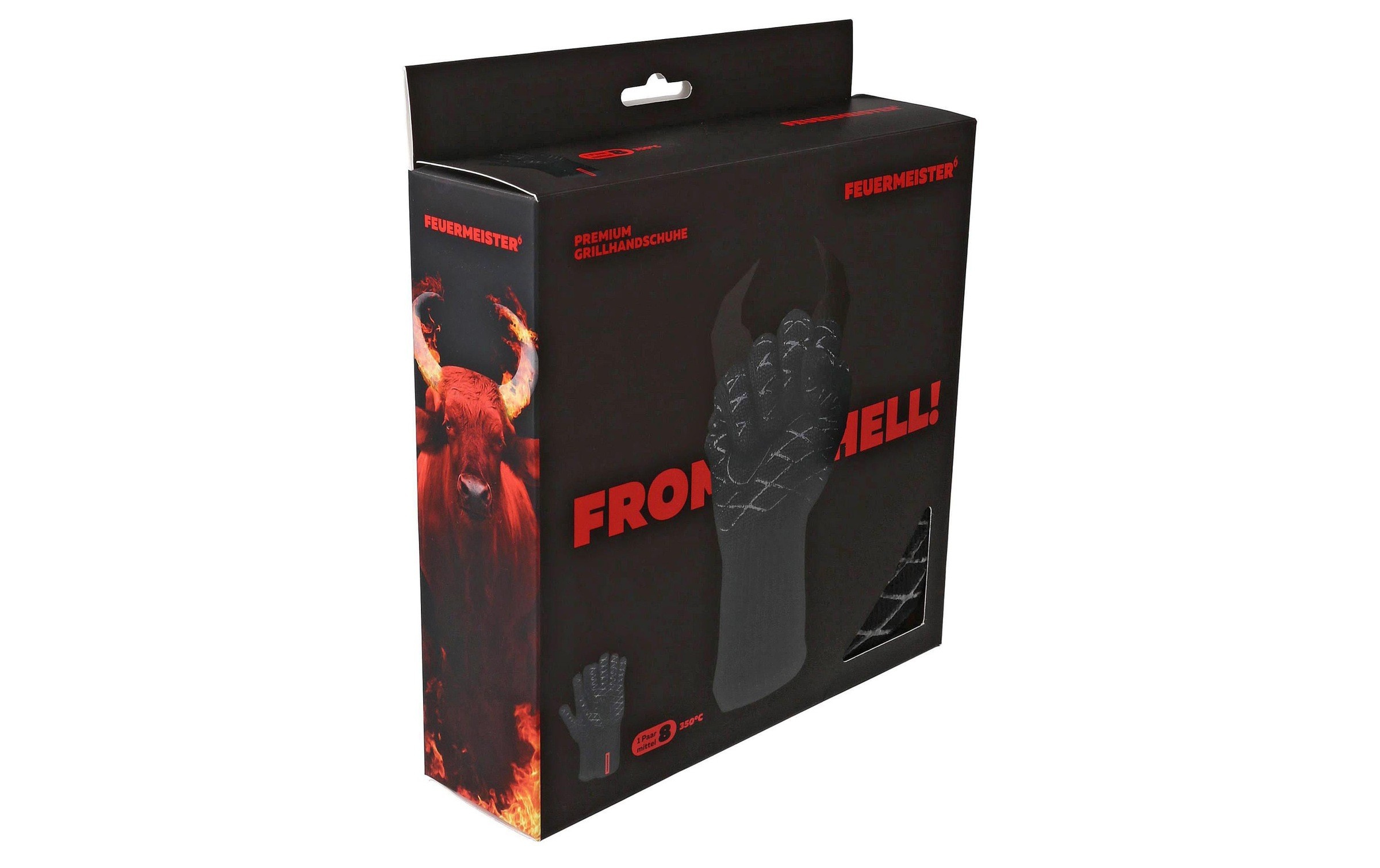 Grillhandschuhe »Feuermeister Premium BBQ Schwarz, Grösse 10«