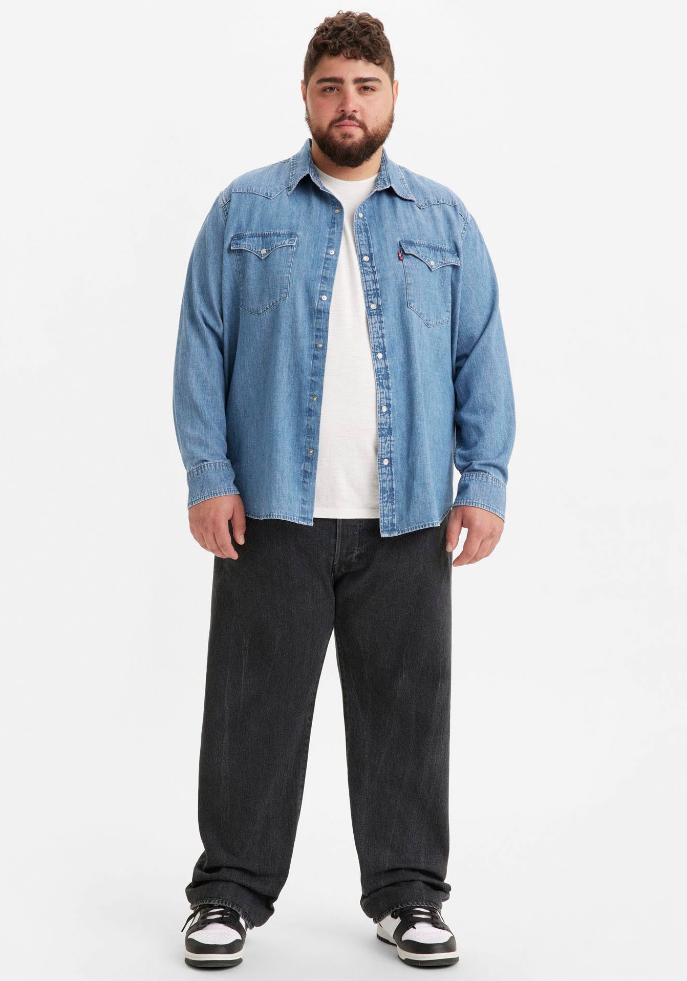 Levi's® Plus Straight-Jeans »501® LEVI'S®ORIGINAL B&T«