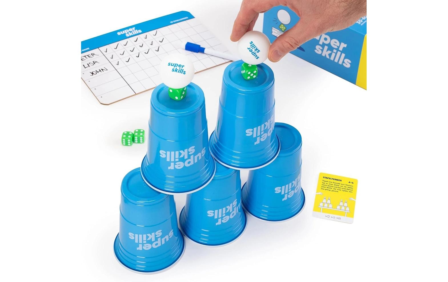 Spiel »THE WORLD GAME Partyspiel Super Skills -DE-«