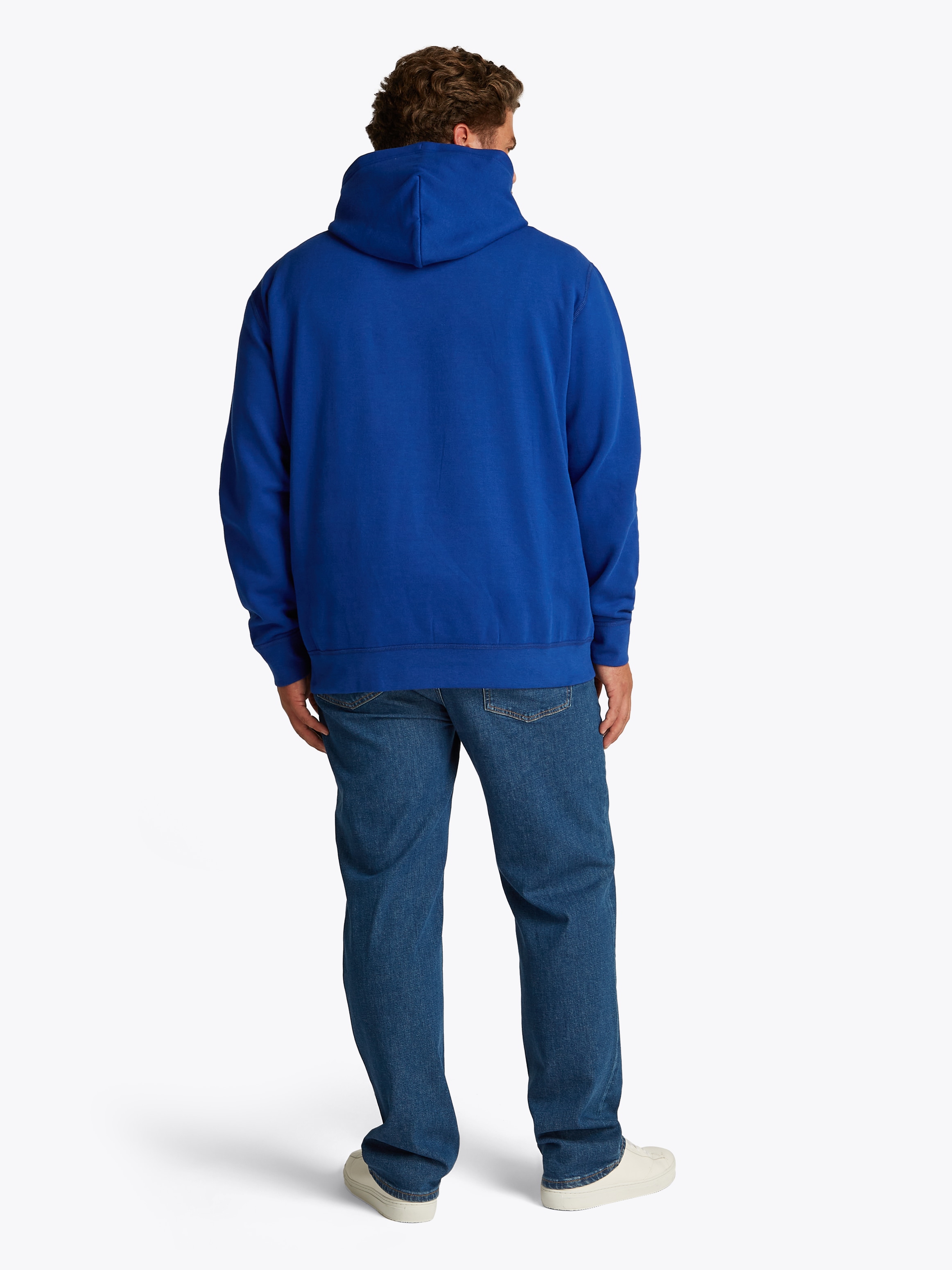 Tommy Hilfiger Big & Tall Sweatshirt »BT-ESSENTIAL FLEECE HOODY-B«, in Grossen Grössen, Logostickerei