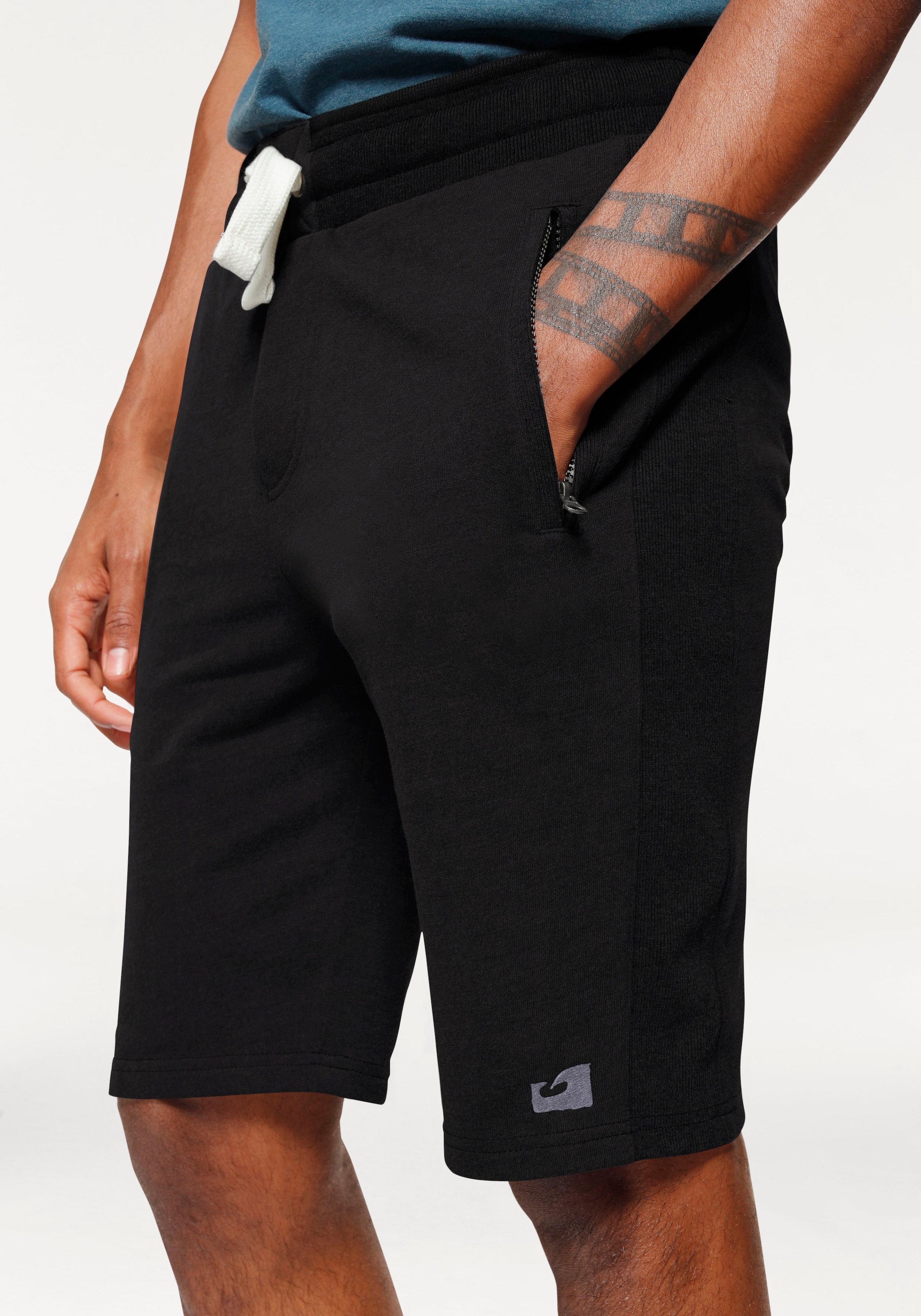 Ocean Sportswear Sweatshorts »Athleisure Sweat Shorts - Relax Fit«, Elastischer Hosenbund mit Kordelzug