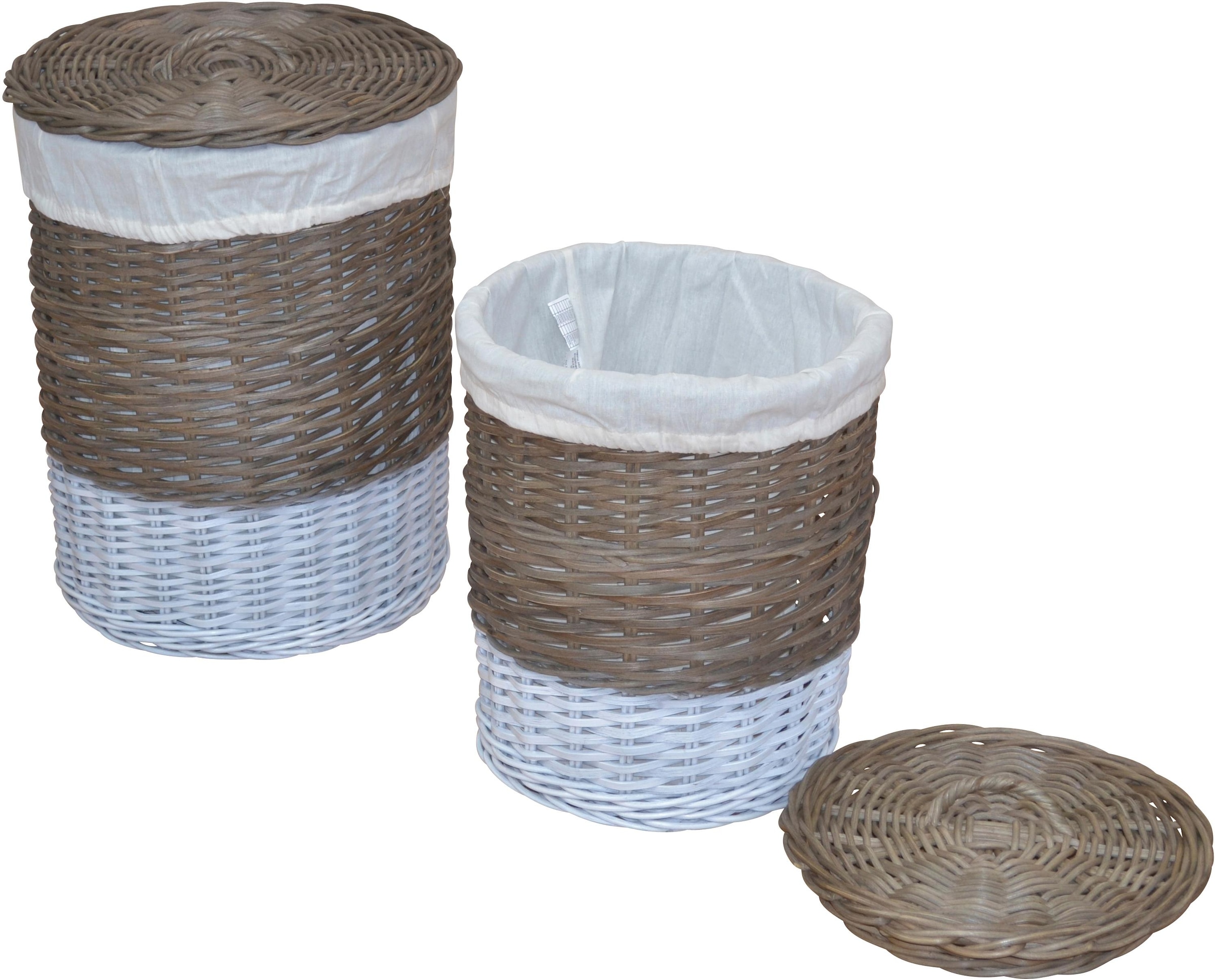 St.), Jelmoli-Versand ca. kaufen (Set, Rattan, Home 60 Höhe 2 aus affaire cm | Wäschekorb, online